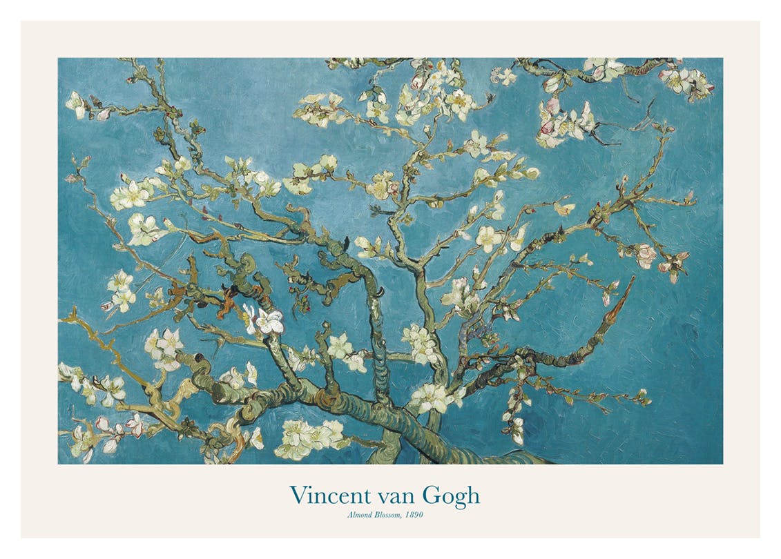 Van Gogh - Almond Blossom Poster (50x70 cm)