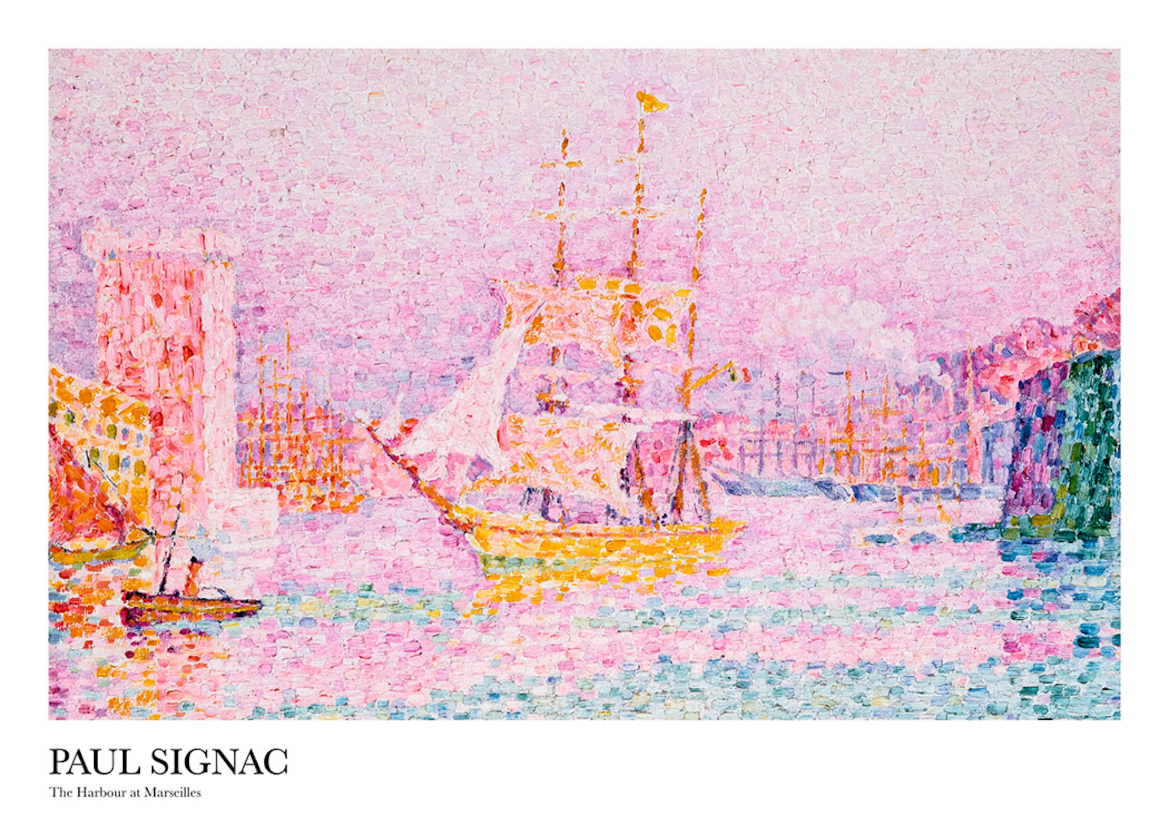 Paul Signac - The Harbour at Marseilles Poster 0