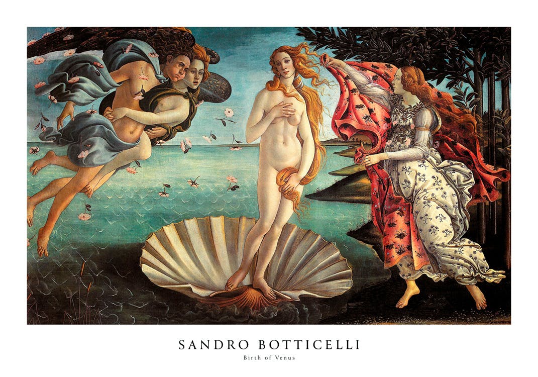 Sandro Botticelli - Birth of Venus Affiche 0