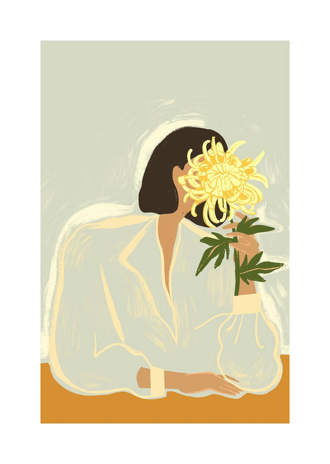 Arty Guava - Lay Hoon - The Chrysanthemum Affiche (40x50 cm) - Lay Hoon