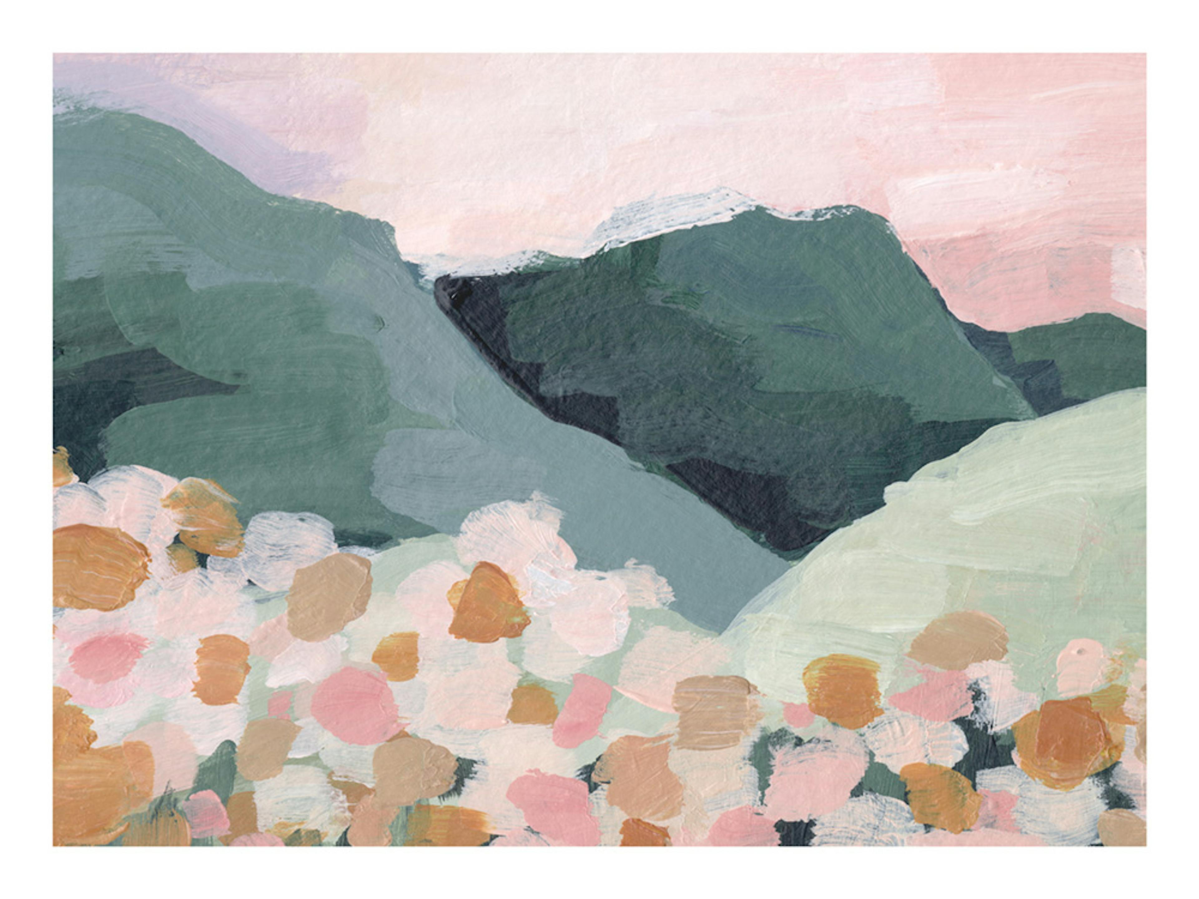 Acrylic Landscape Poster