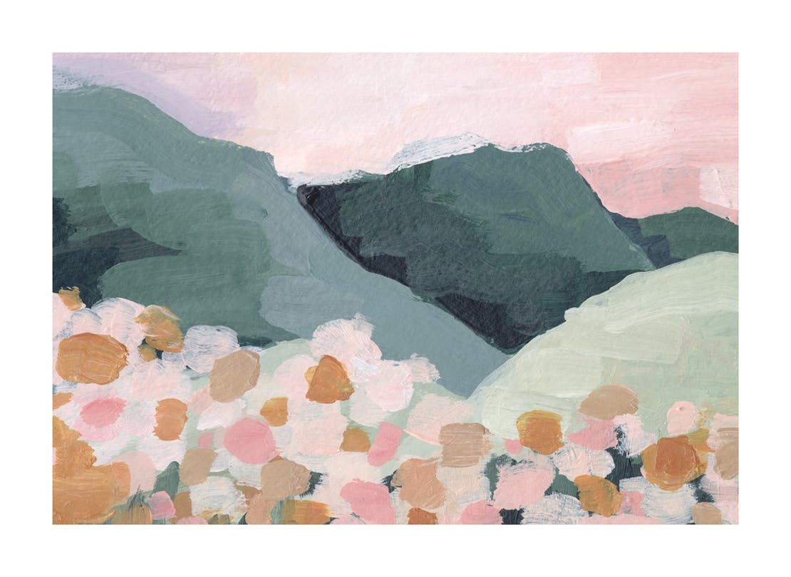 Prints - Acrylic Landscape Print (30x40 cm) - Paintings