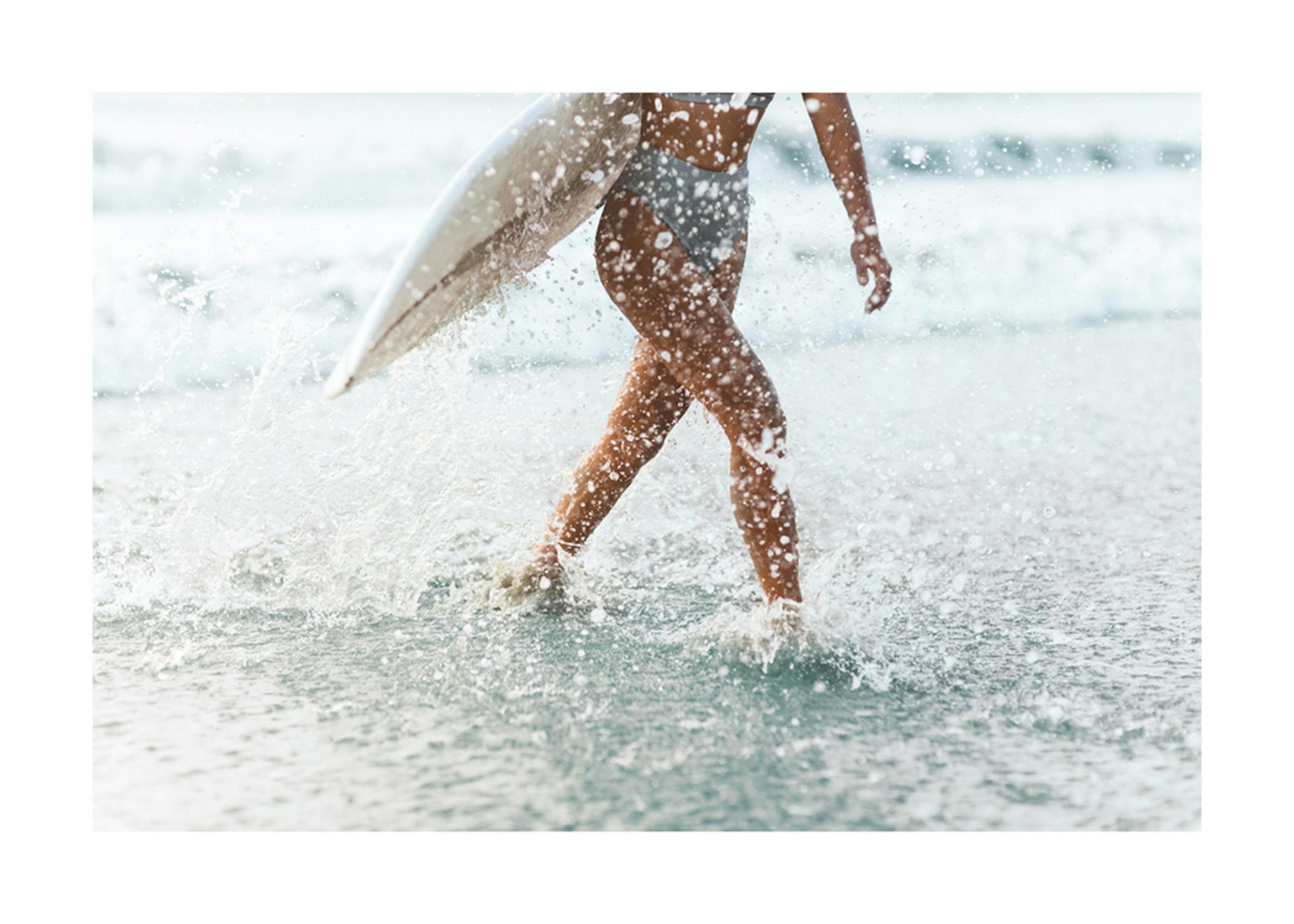 Surf Girl Poster 0