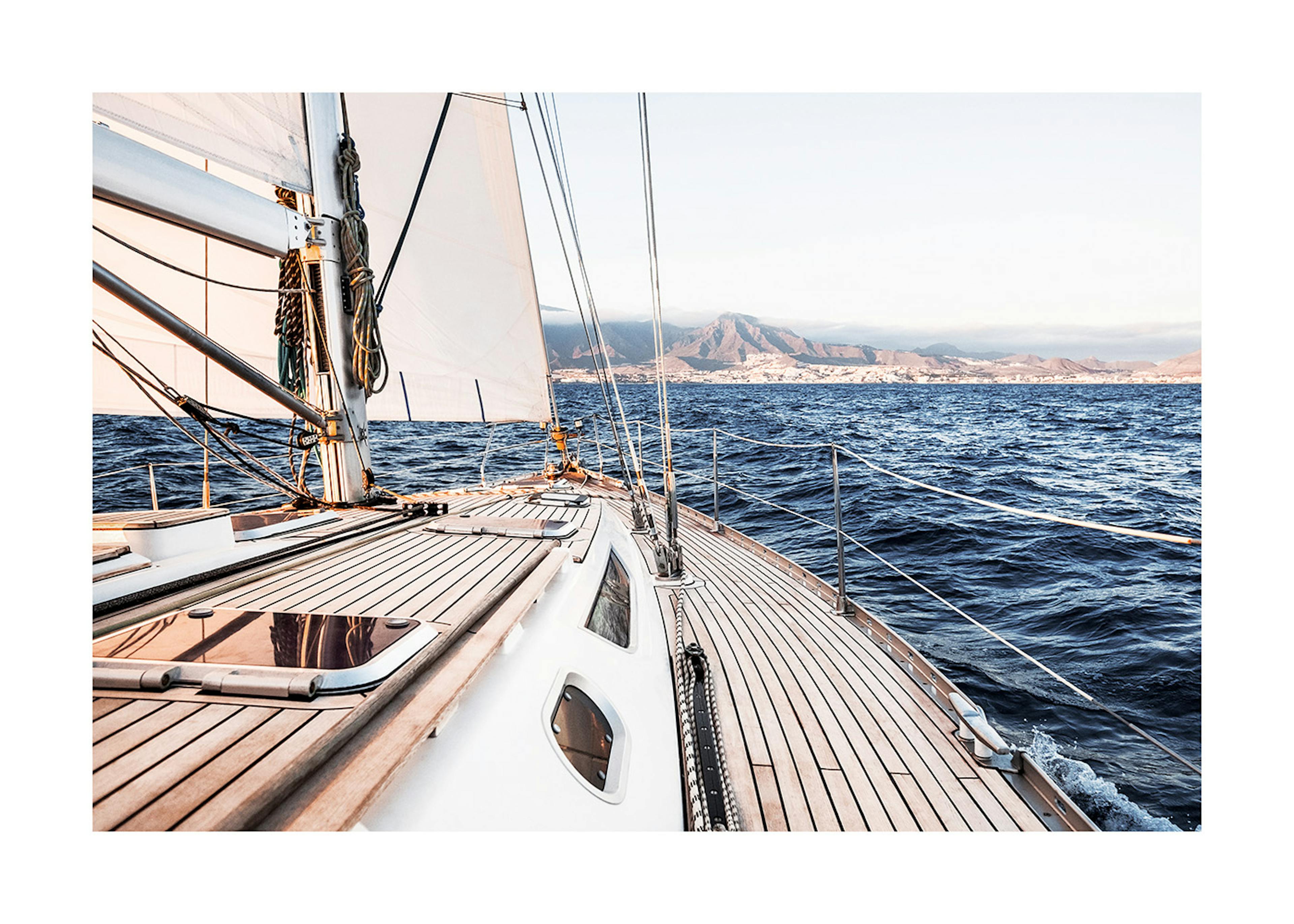 On a Boat Print 0