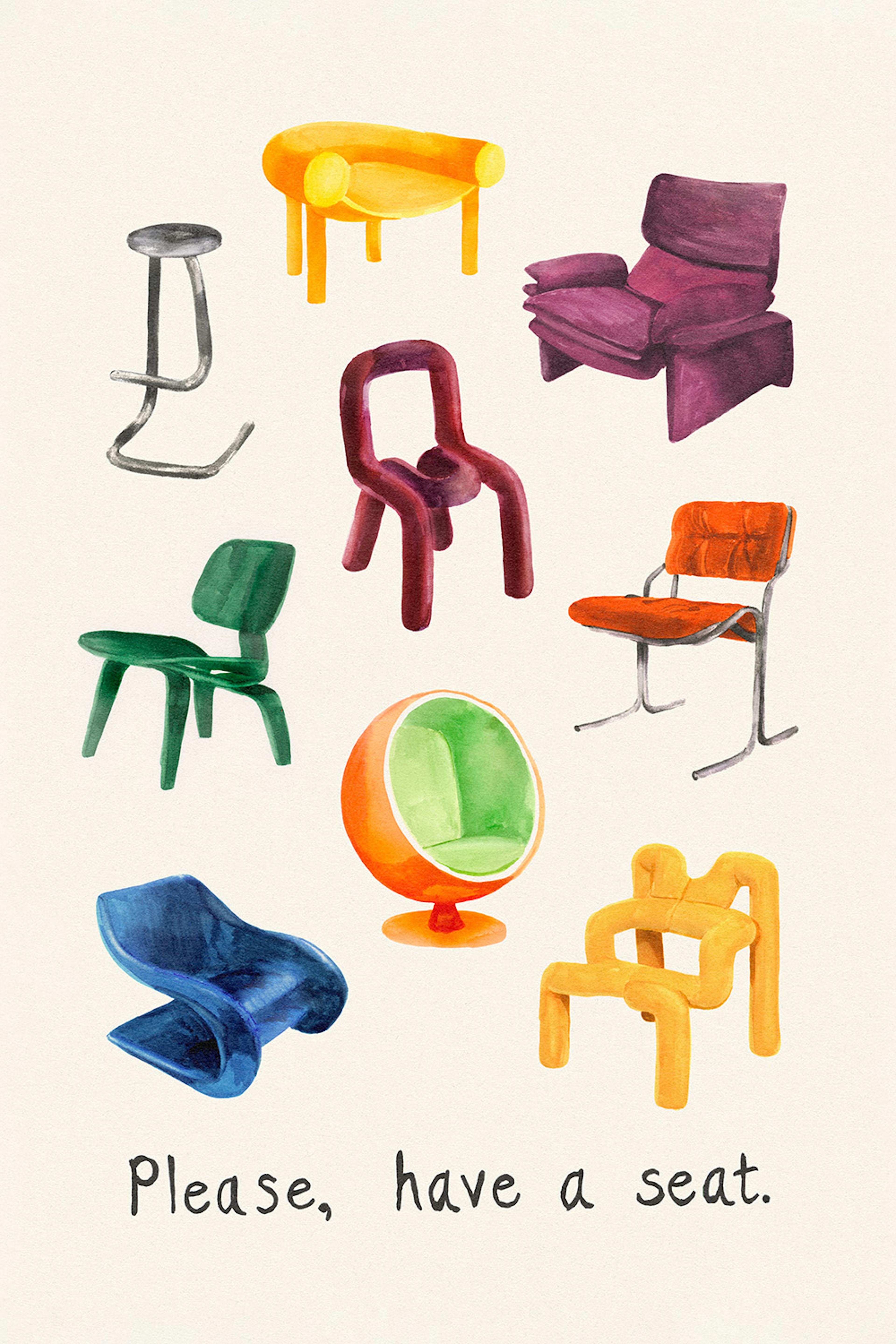 Have a Seat Poster 0