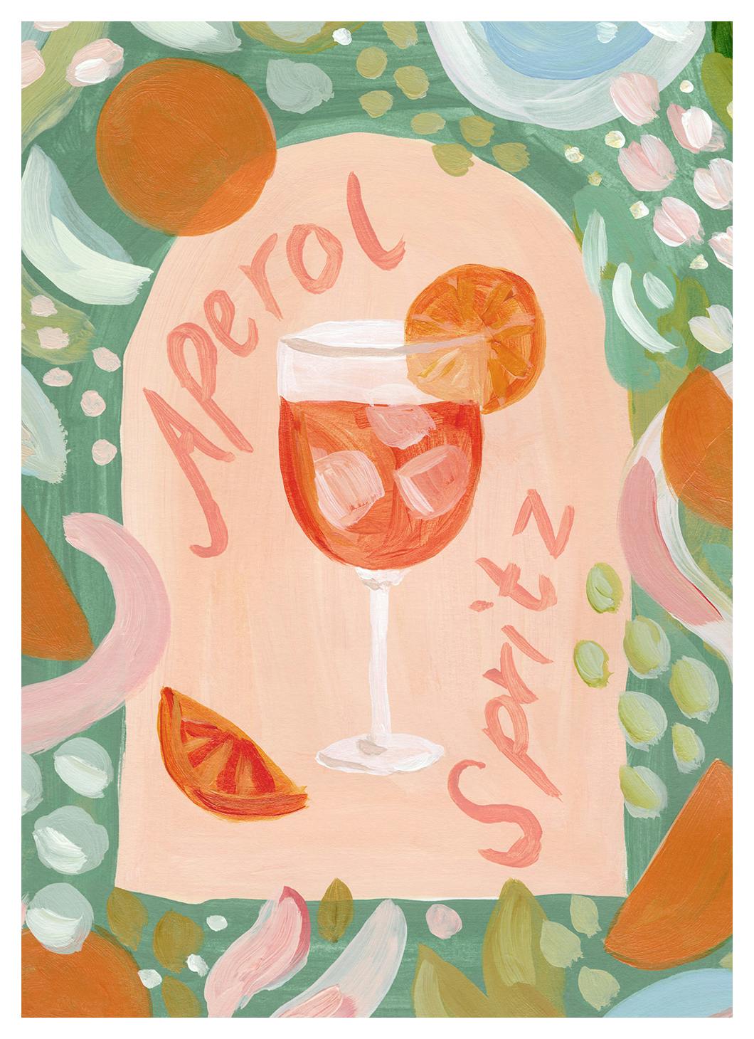 One Aperol Spritz, Please Print (30x40 cm)- Wine & Cocktails posters