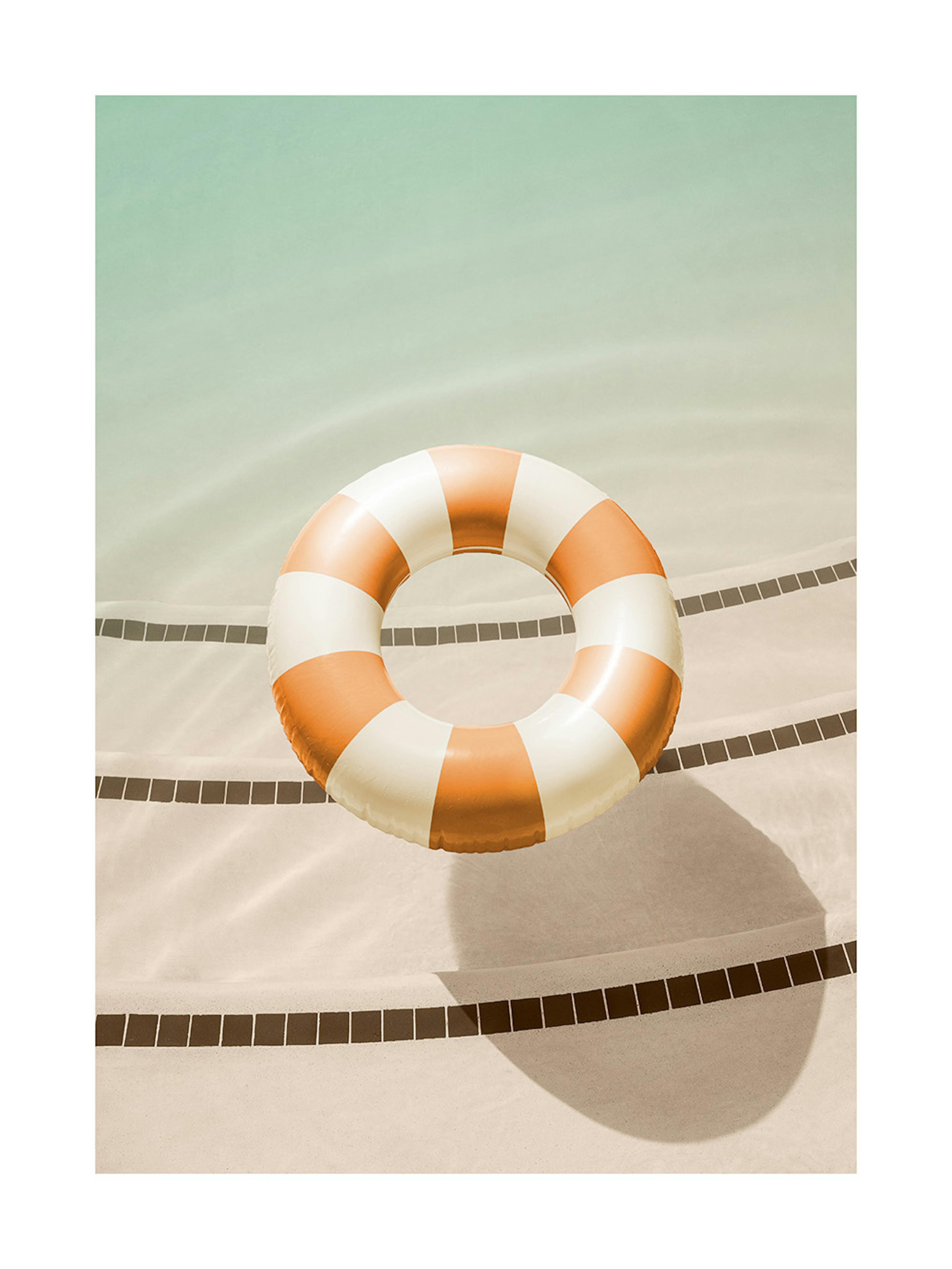 Swim Ring Poster