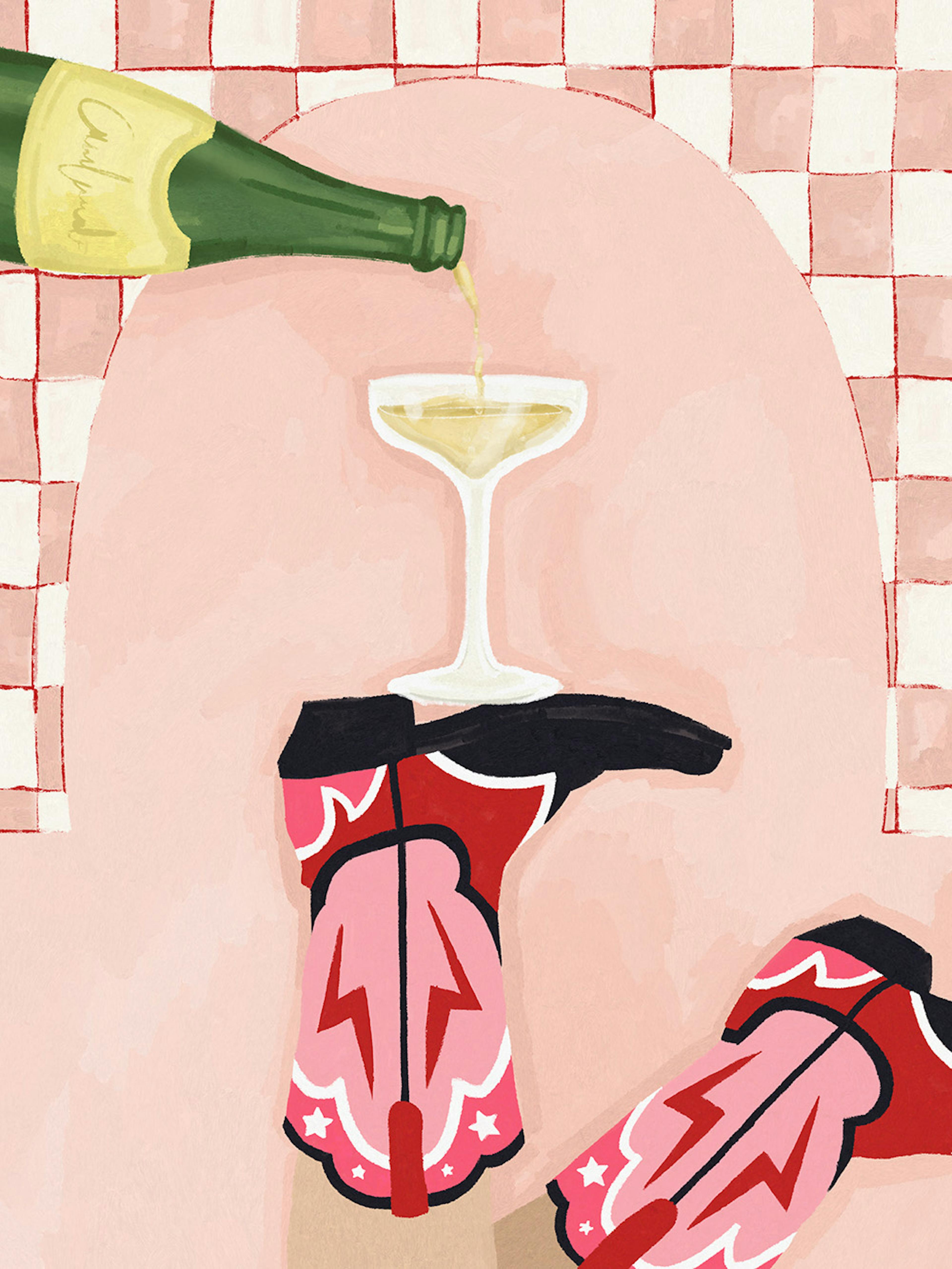 Bottoms Up Juliste