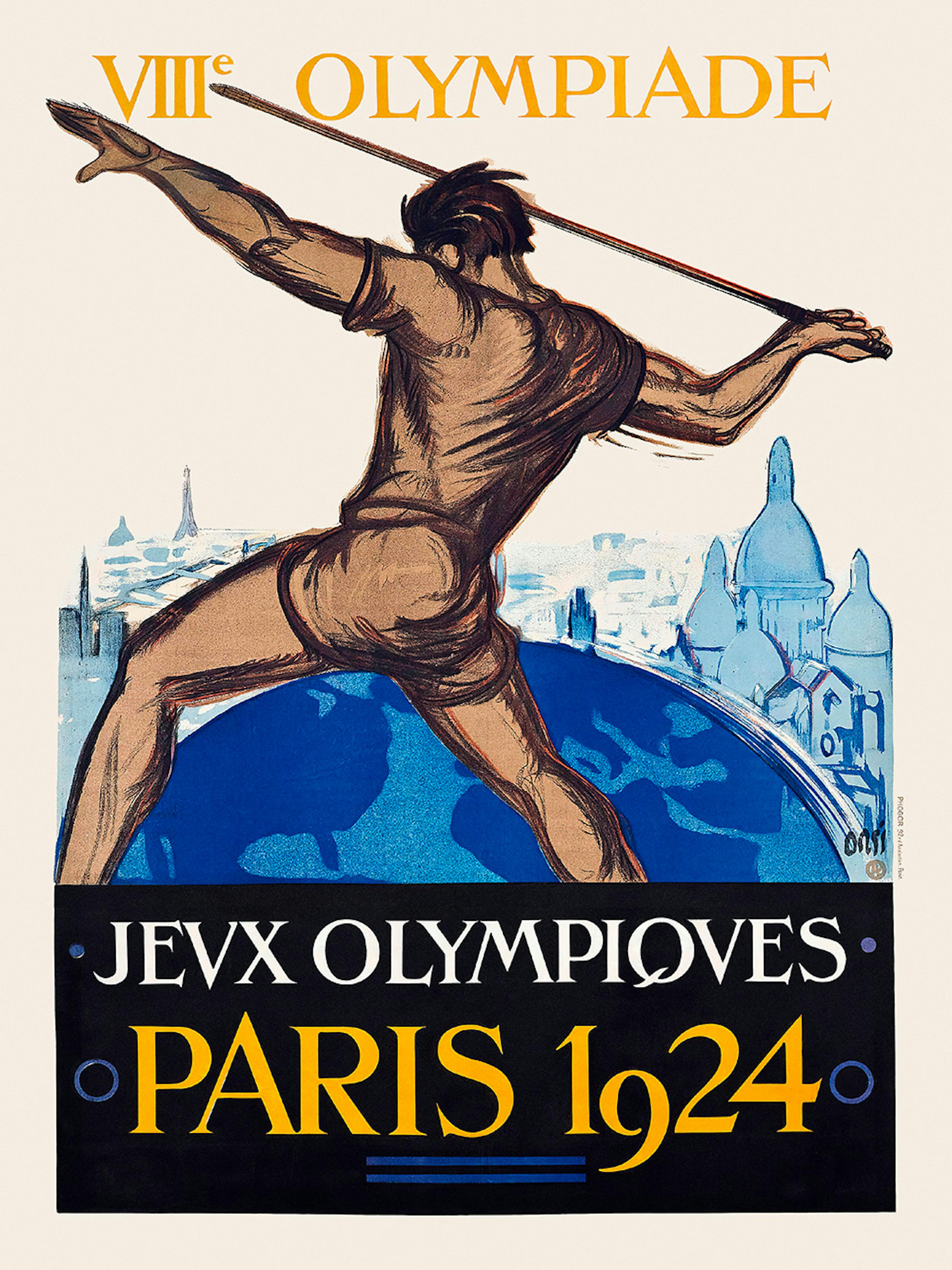 Paris 1924 Print