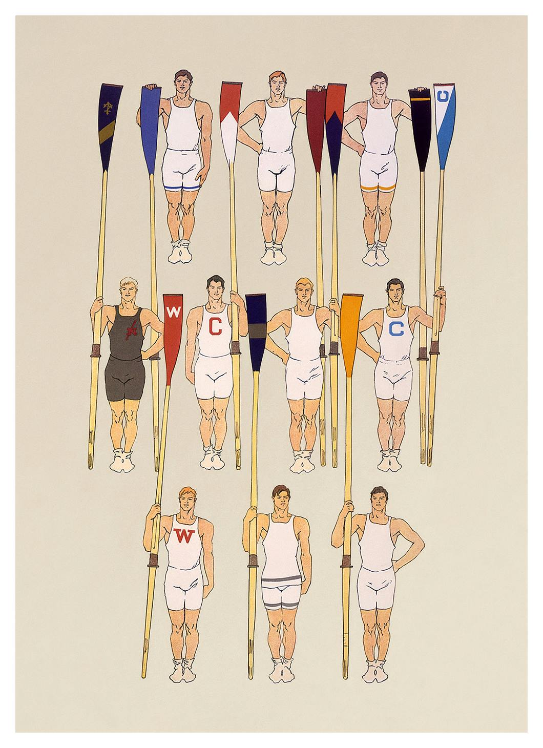 College Crew Poster (50x70 cm)