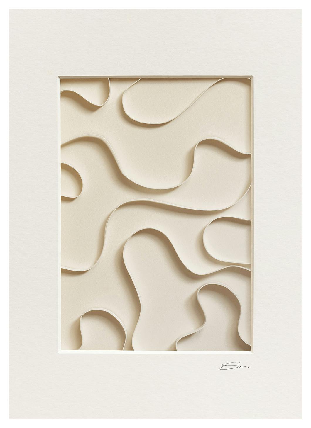 Prints - Tactile Shapes No2 Print (21x30 cm) - Abstract art prints