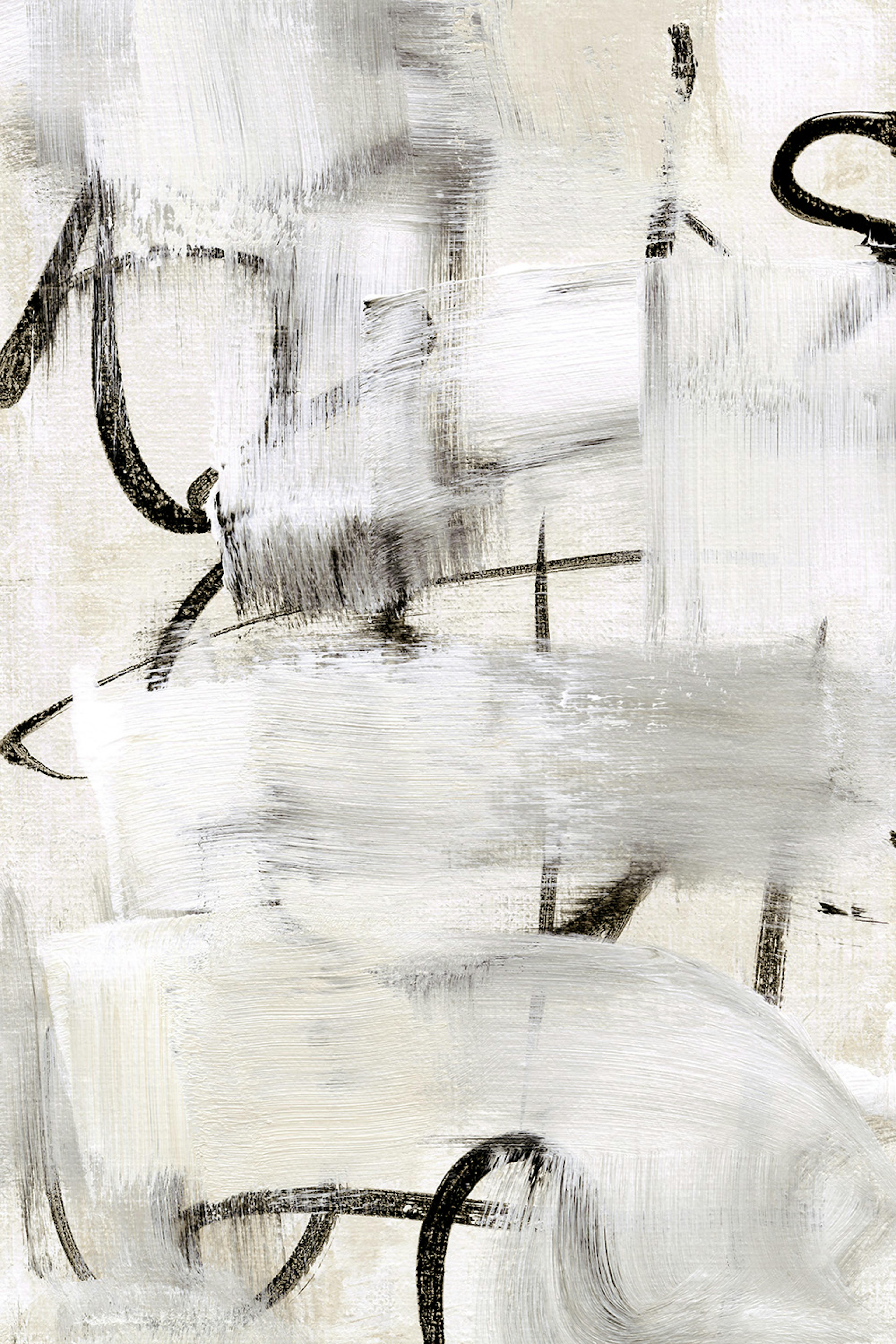 Painted Abstract Poster 0