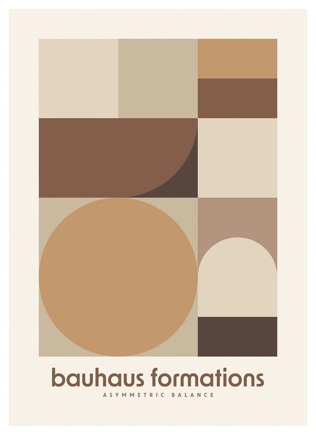 Bauhaus Formations Print (30x40 cm)- Bauhaus Posters