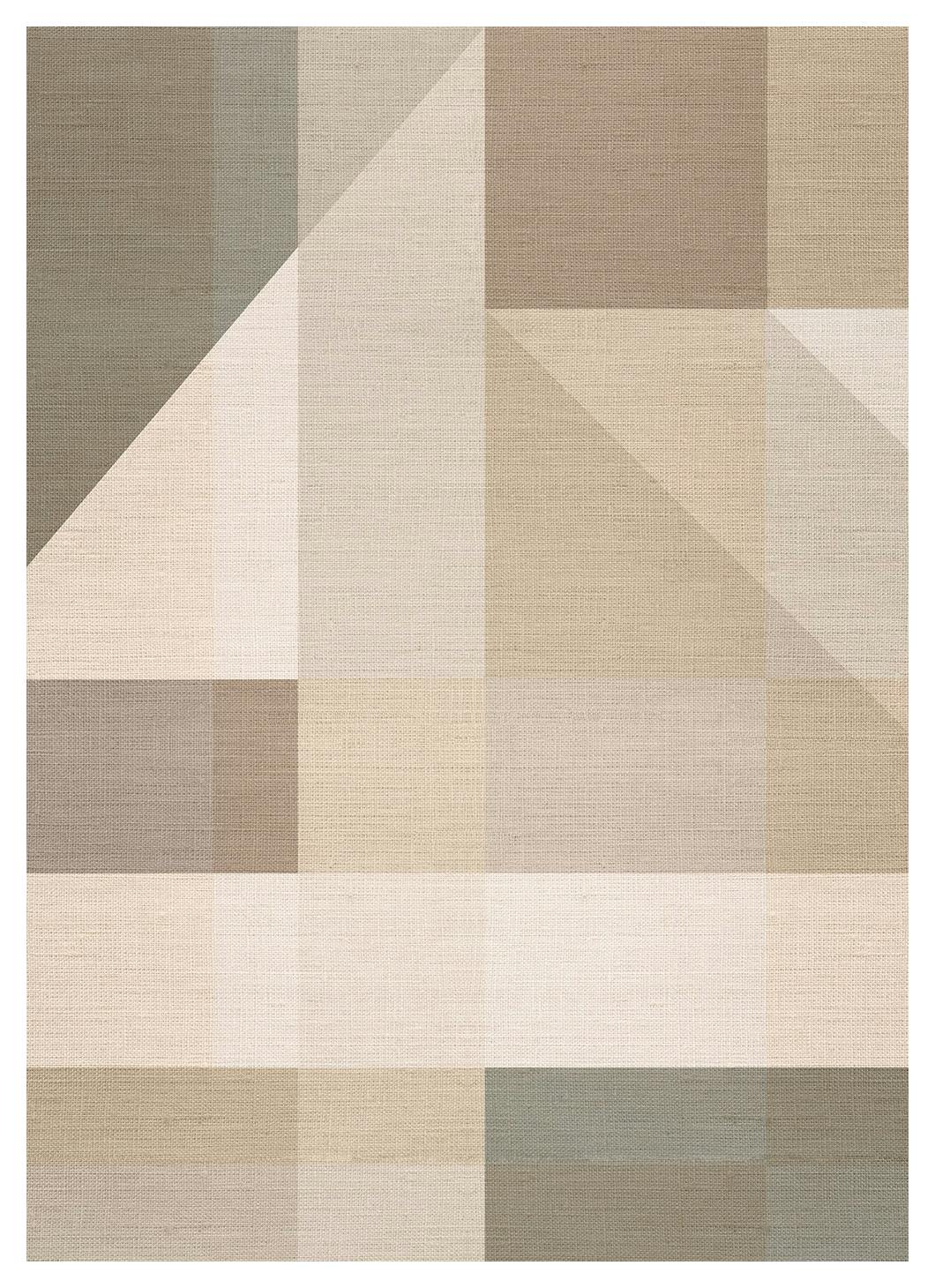 Linen Block Shapes No2 Poster (50x70 cm)- Arte grafica e poster