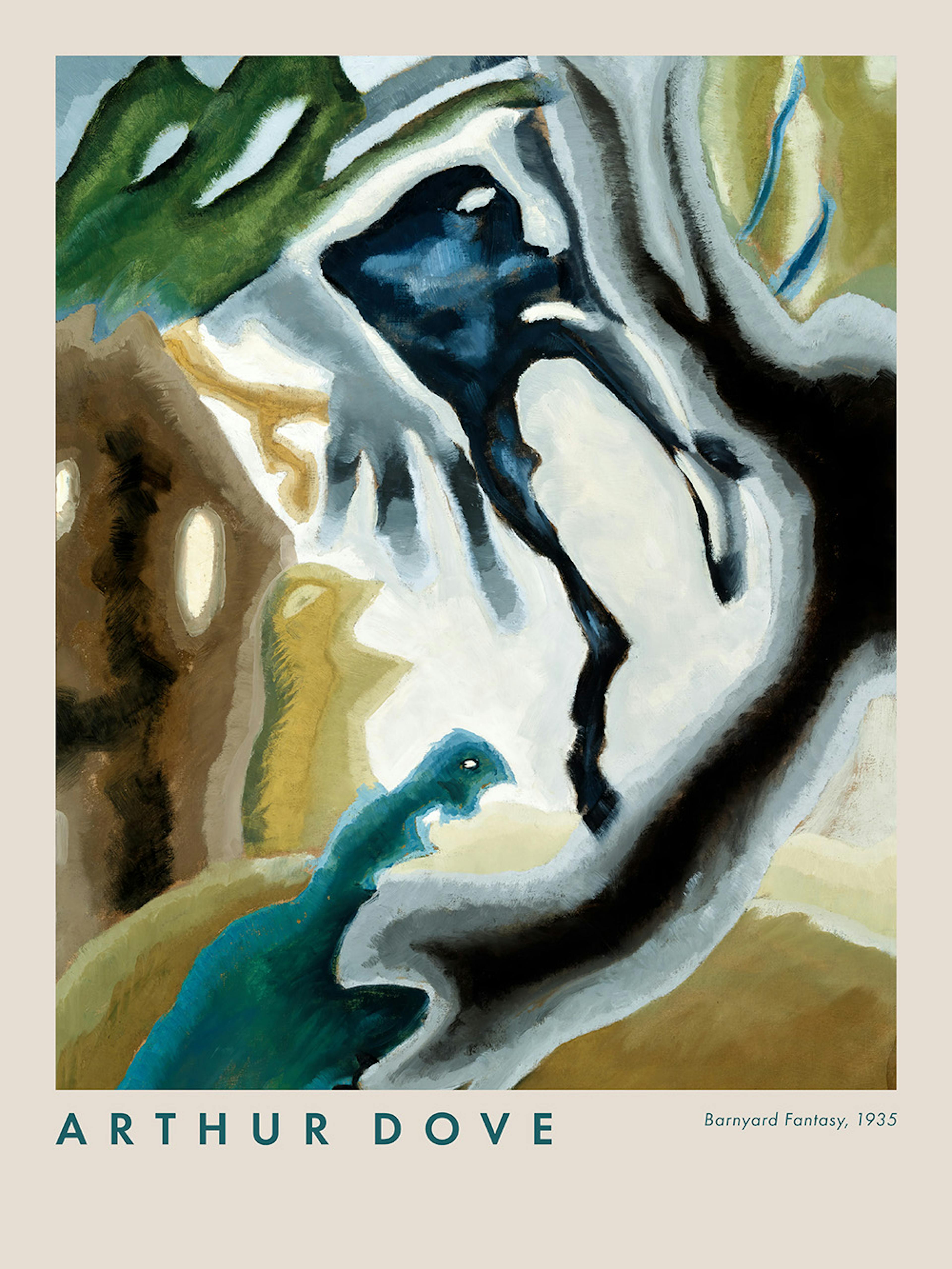 Arthur Dove - Barnyard Fantasy Poster