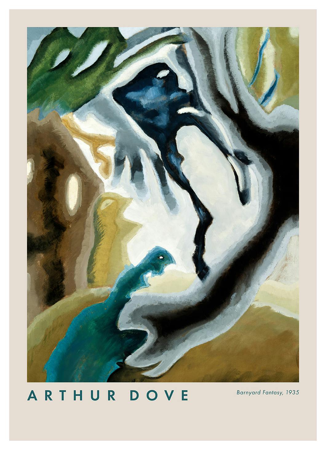 Arthur Dove - Barnyard Fantasy Poster (70x100 cm)