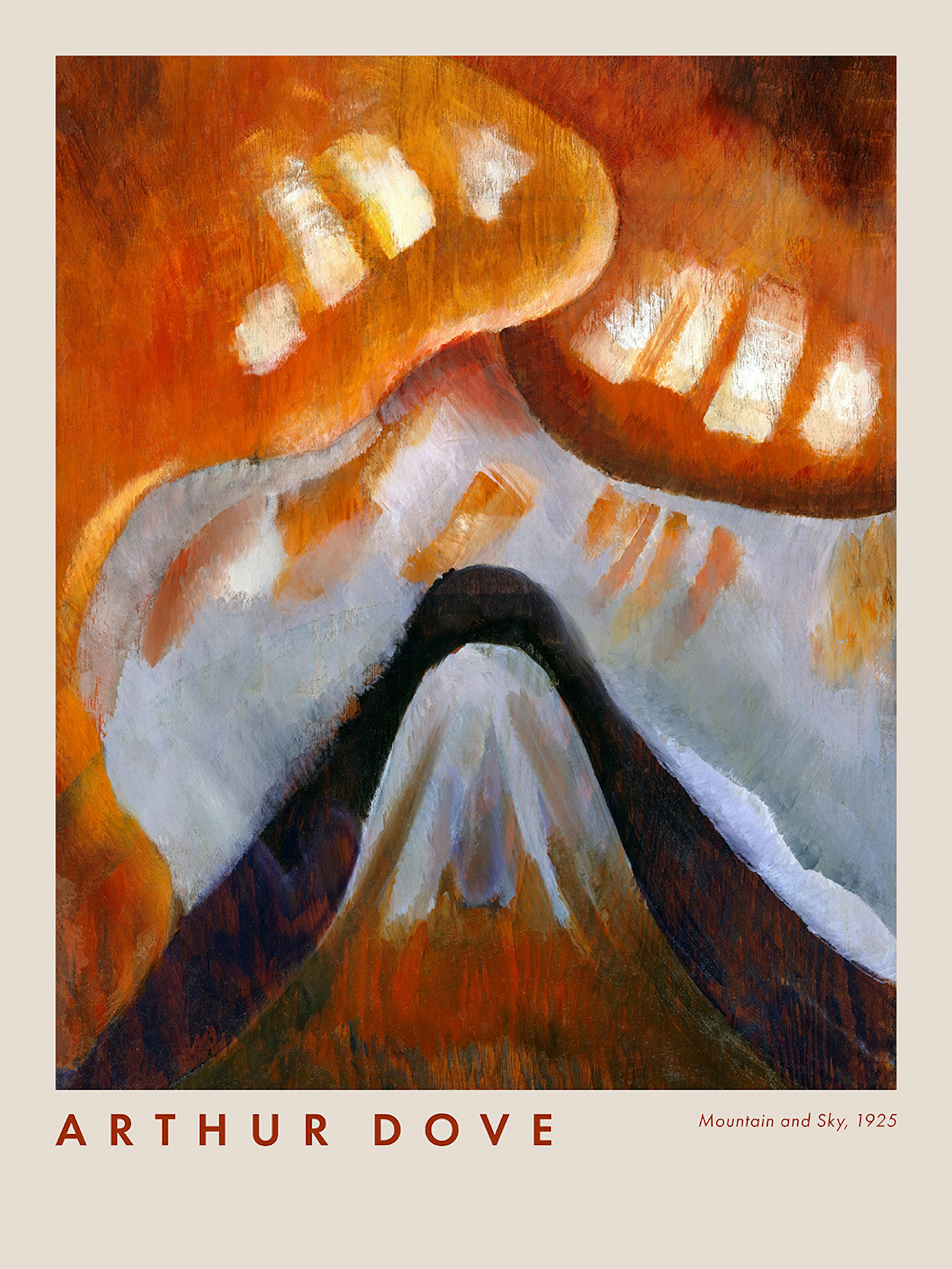 Arthur Dove - Mountain and Sky Poster