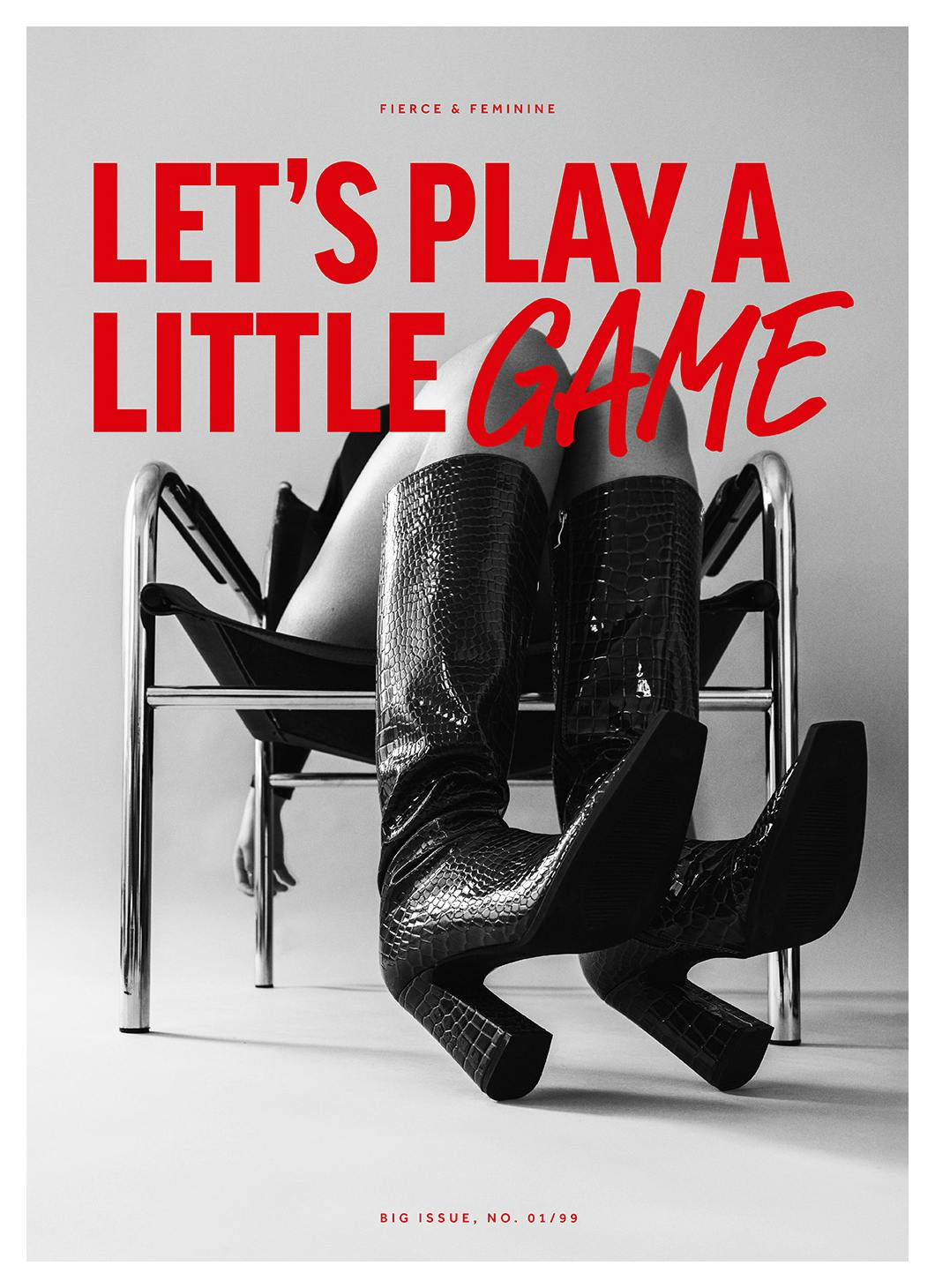 Let's Play a Little Game Plakat (30x40 cm)- Fotografia