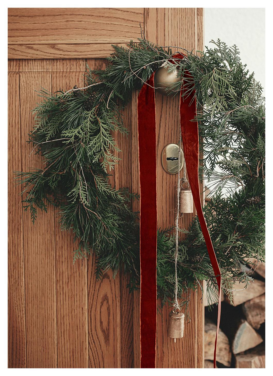 Prints - Rustic Wreath Print (50x70 cm) - Holiday Prints