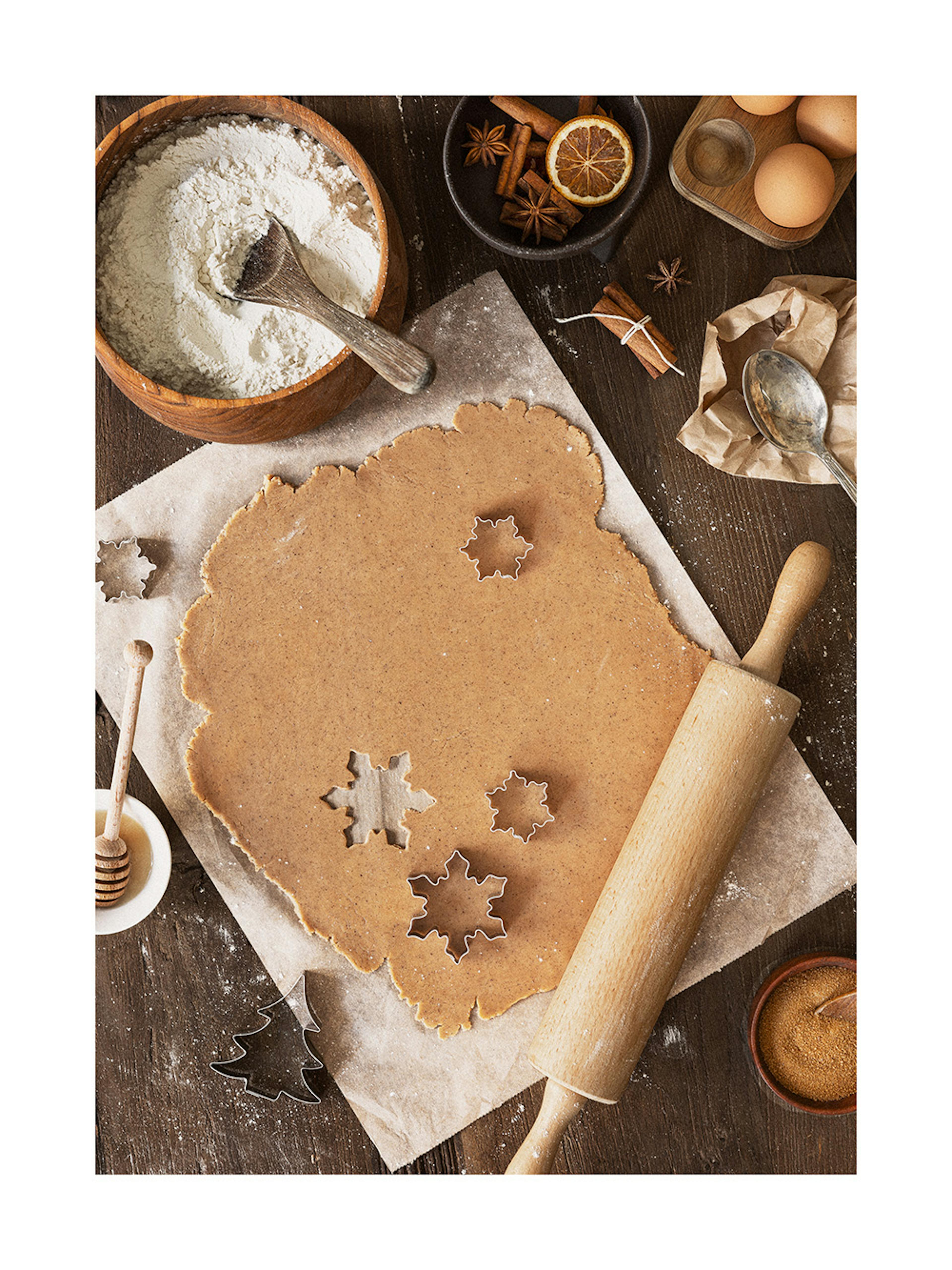 Gingerbread Baking Poster