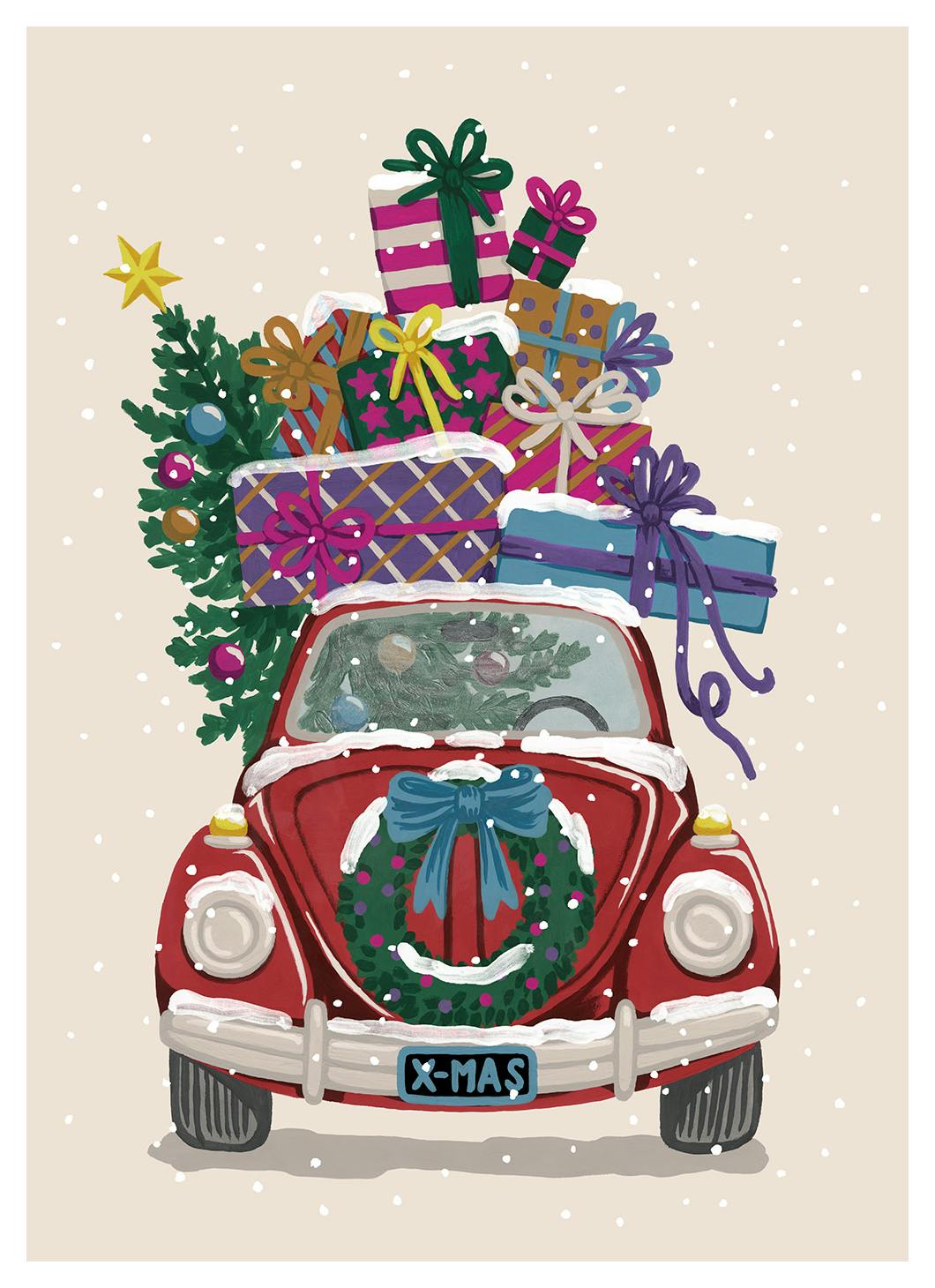 Ready for Christmas Plakat (13x18 cm)- Plakaty świąteczne