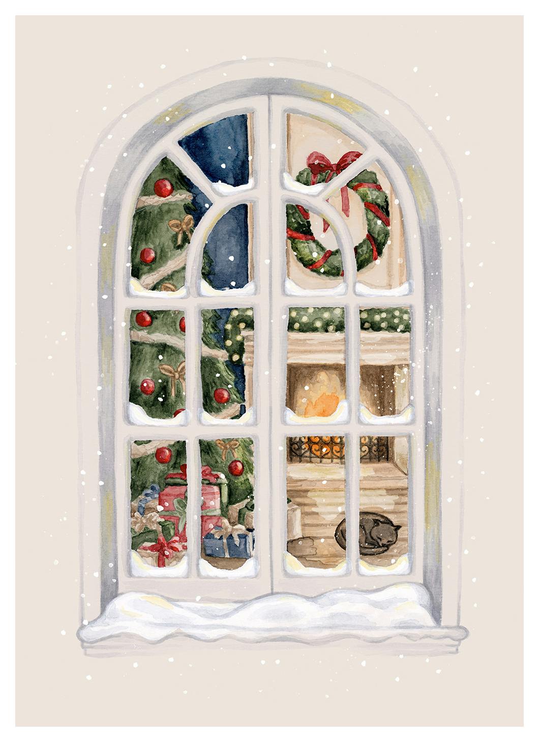 Prints - Christmas Inside Print (13x18 cm) - Holiday Prints