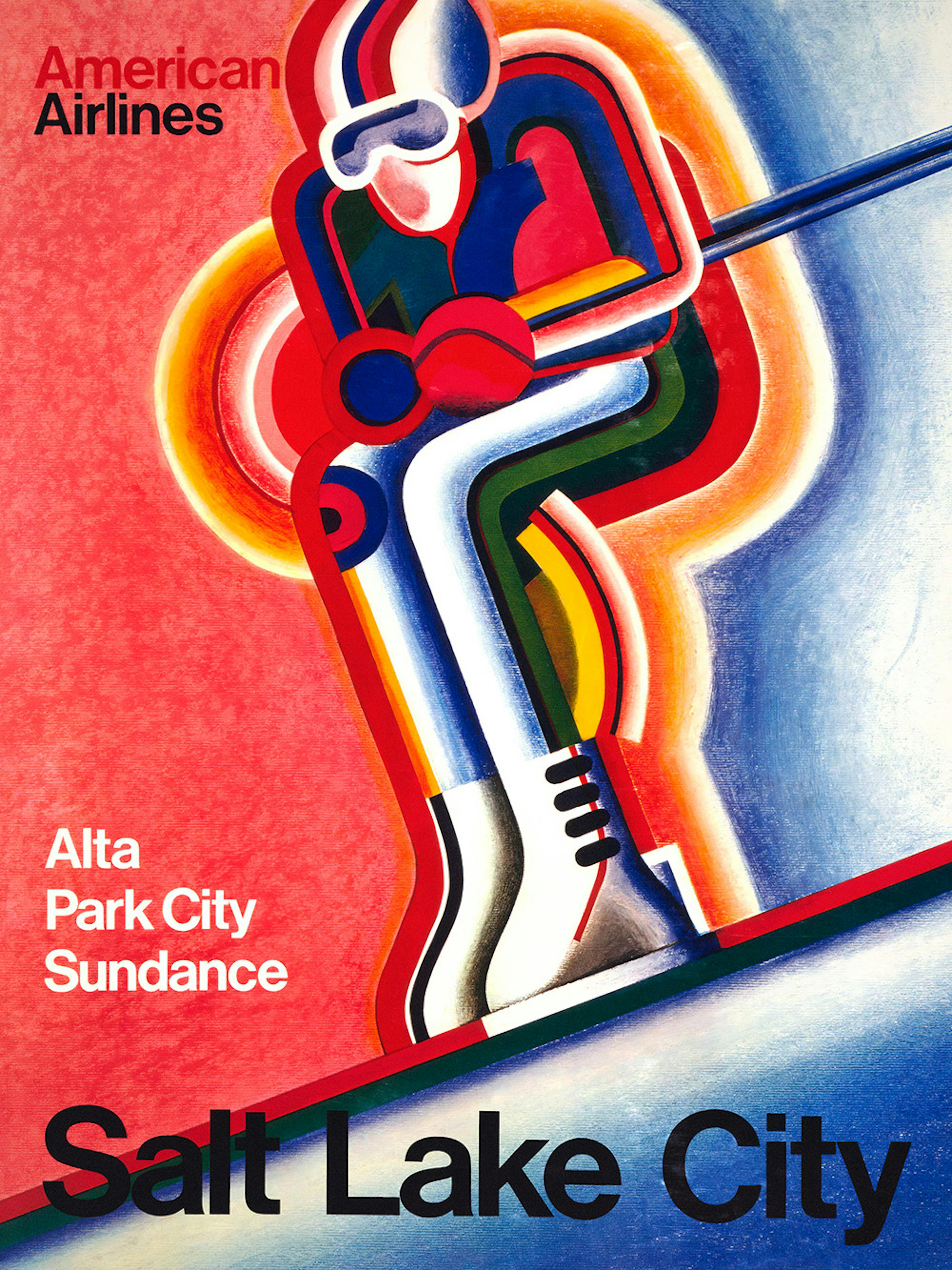 Salt Lake City Vintage Poster