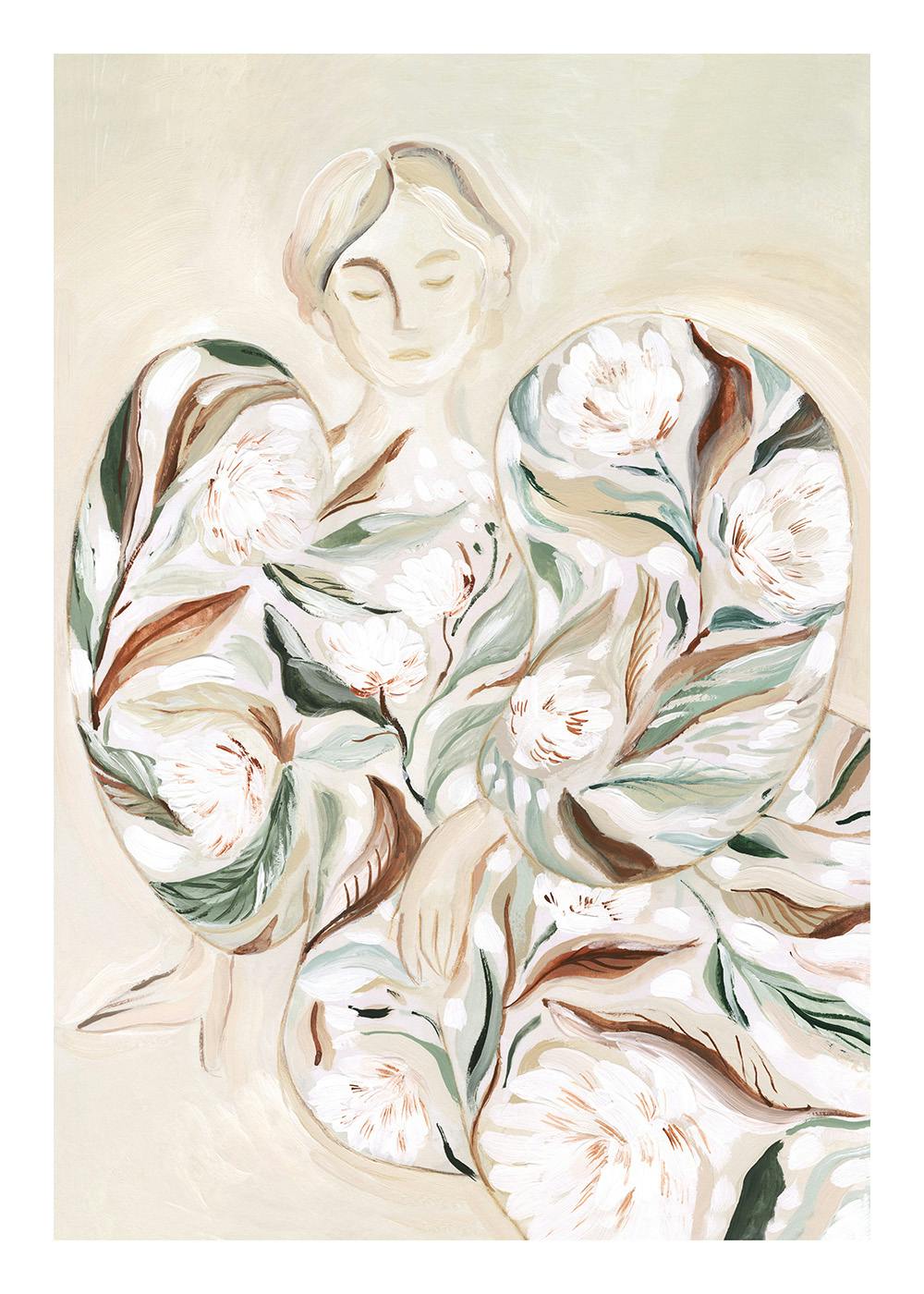 Flower Dress Print 0