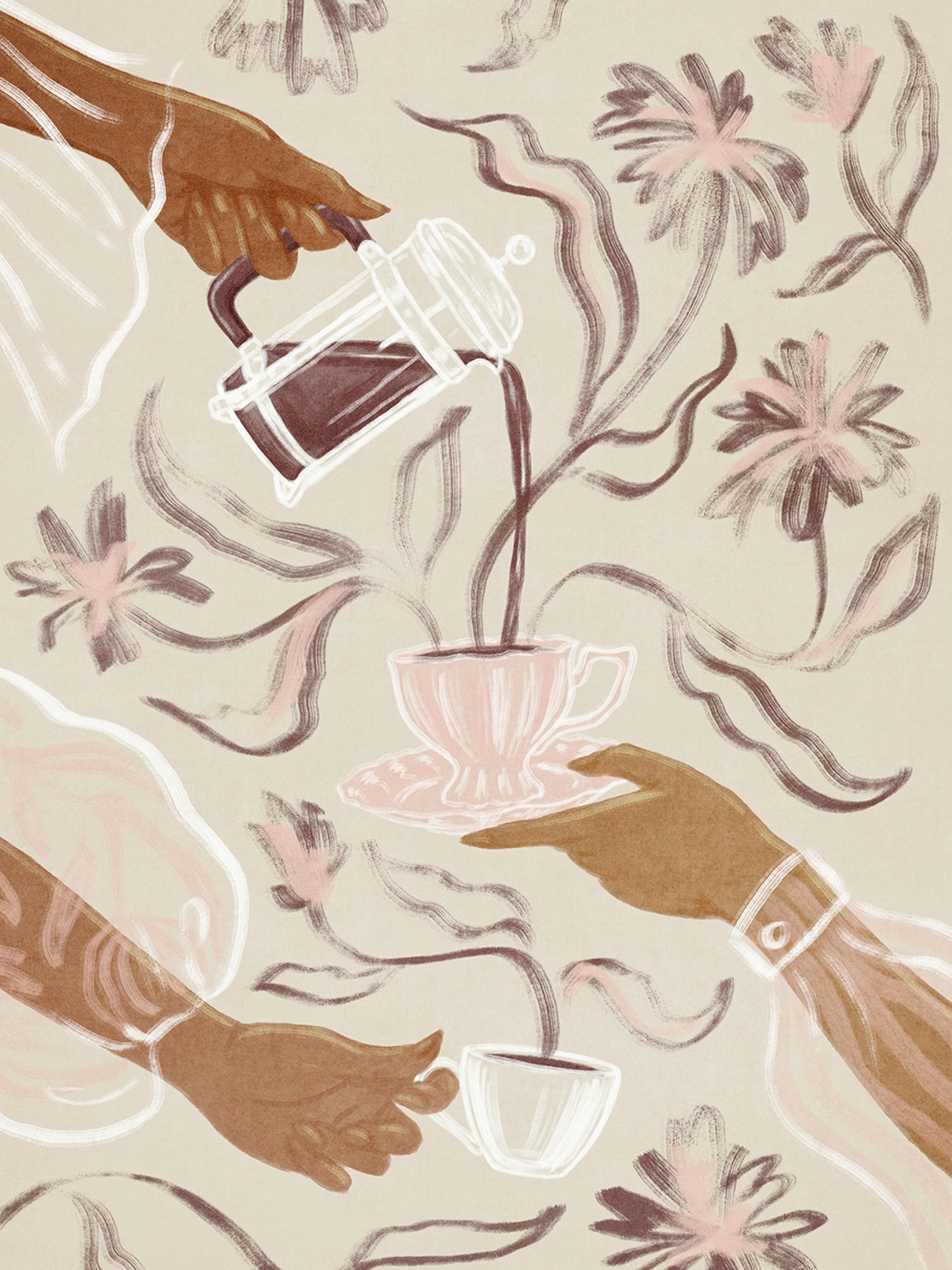 Coffee Soirée Poster