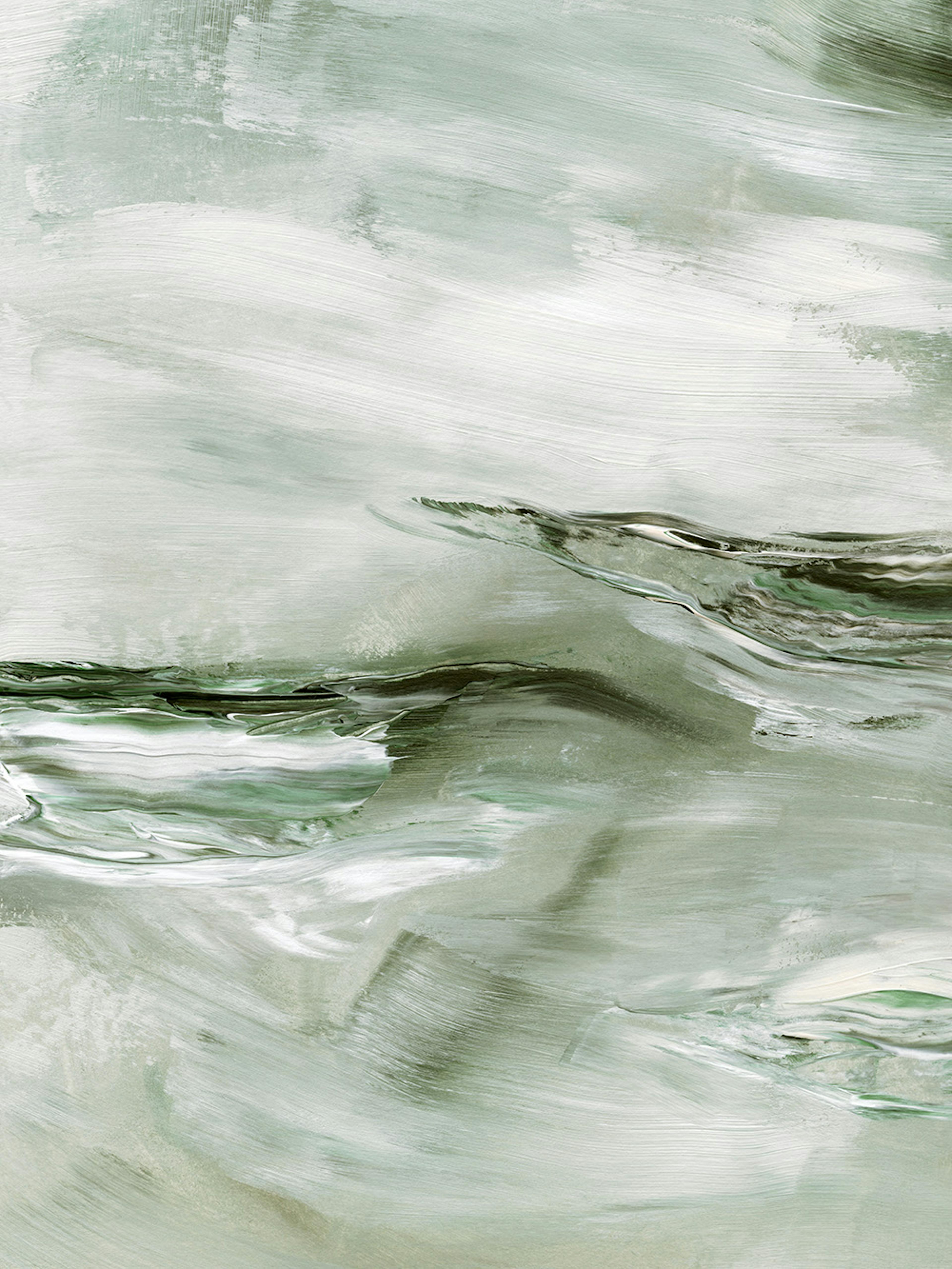 Abstract Waves Poster