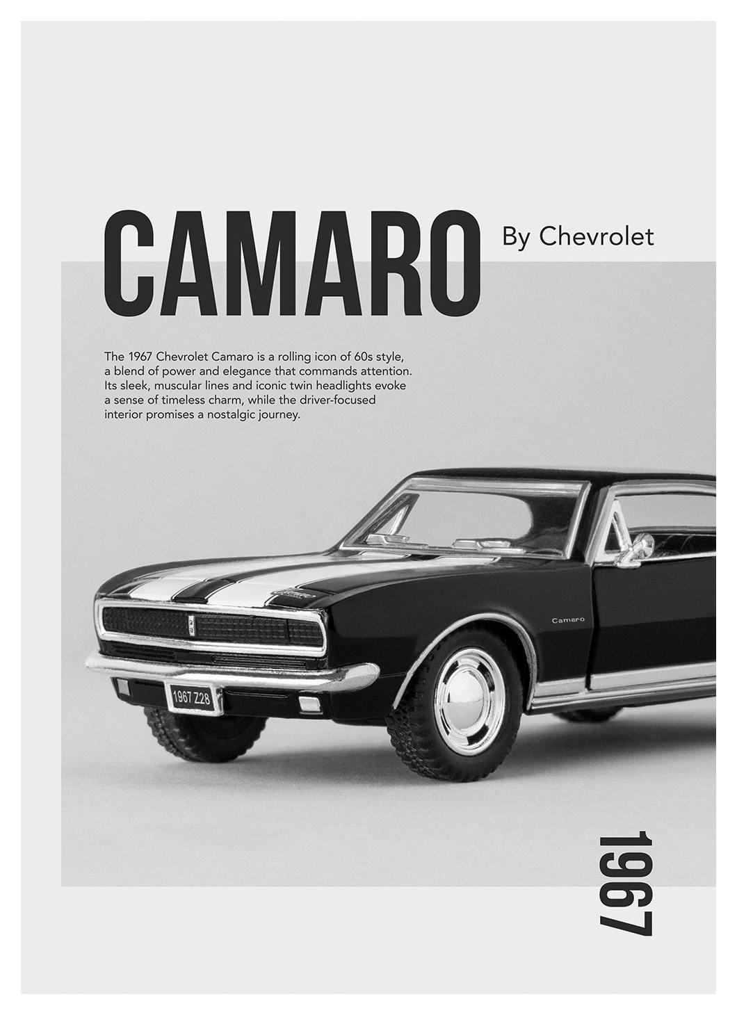 Camaro Plakat (30x40 cm)- Fotografia