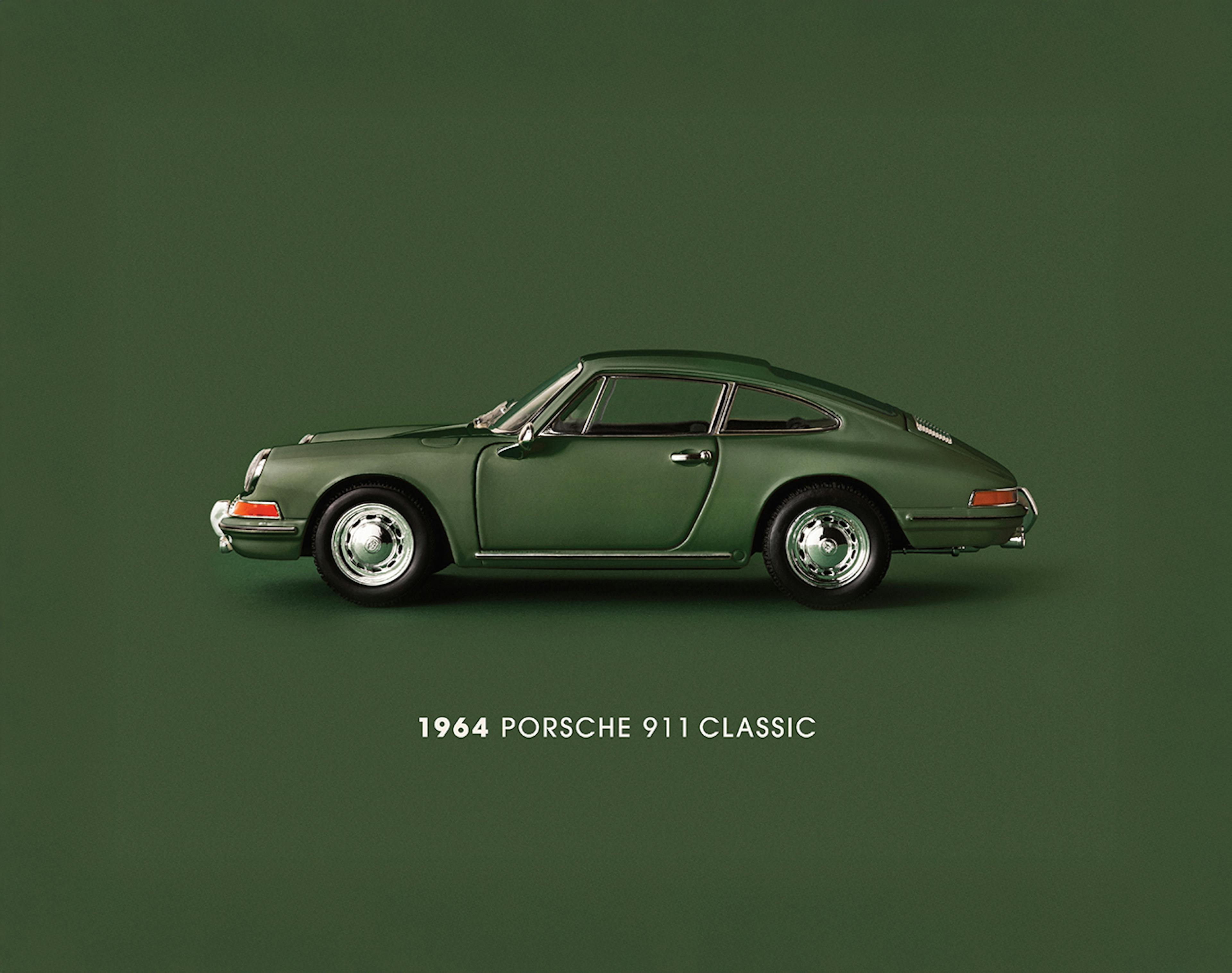 911 Classic Green Plakat