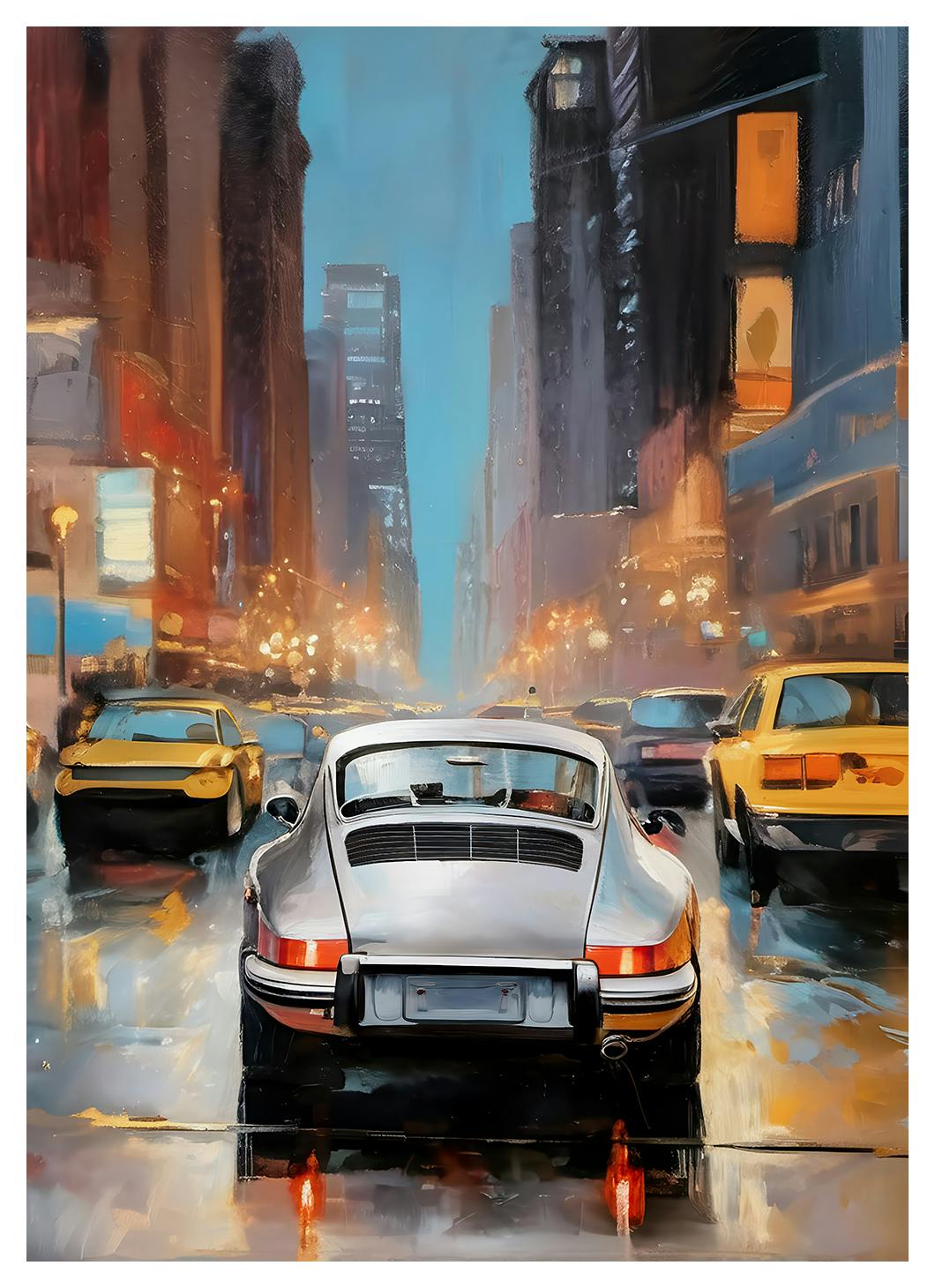 Urban Speed Poster (30x40 cm)