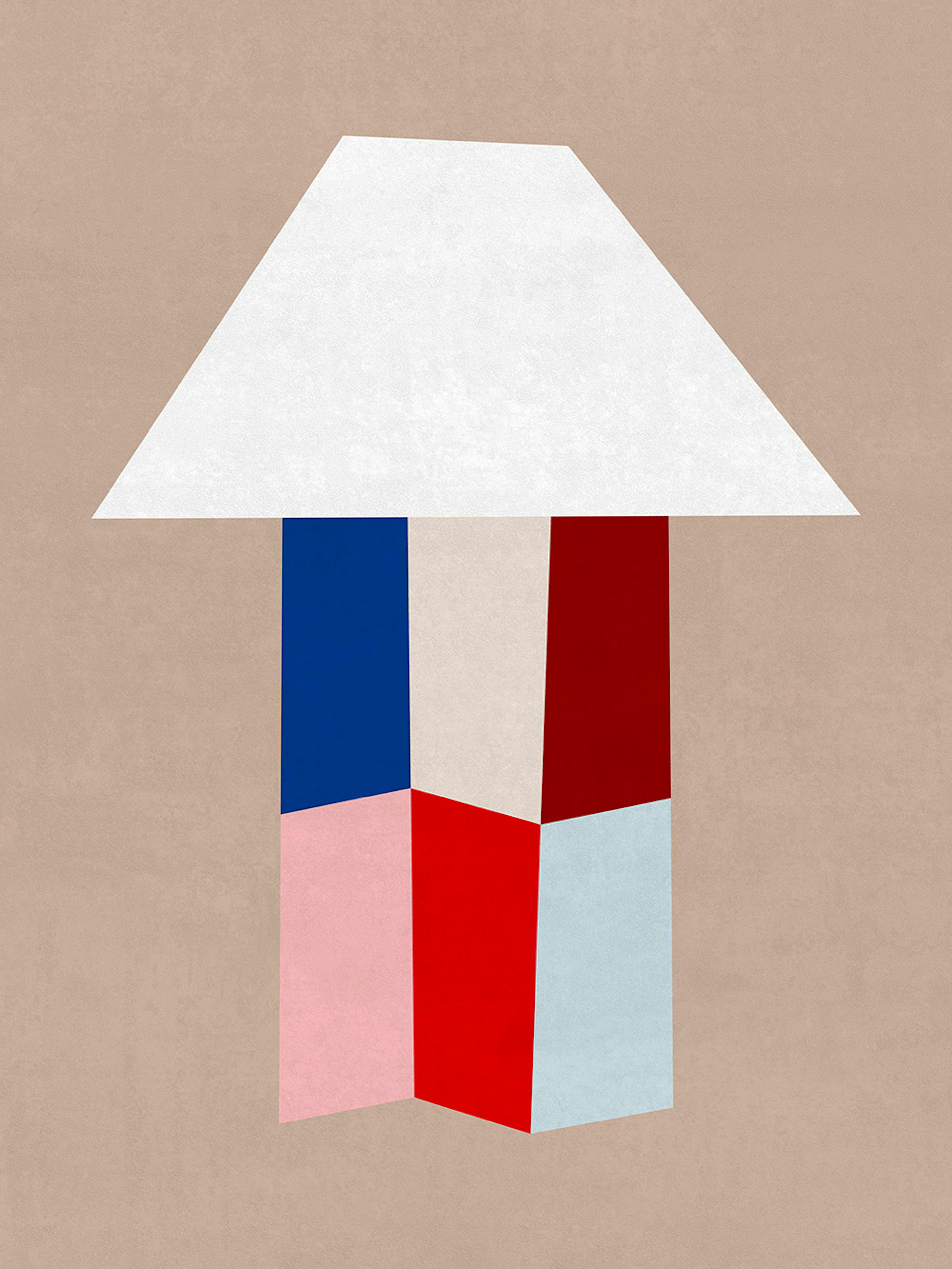 Graphic Lamp Print
