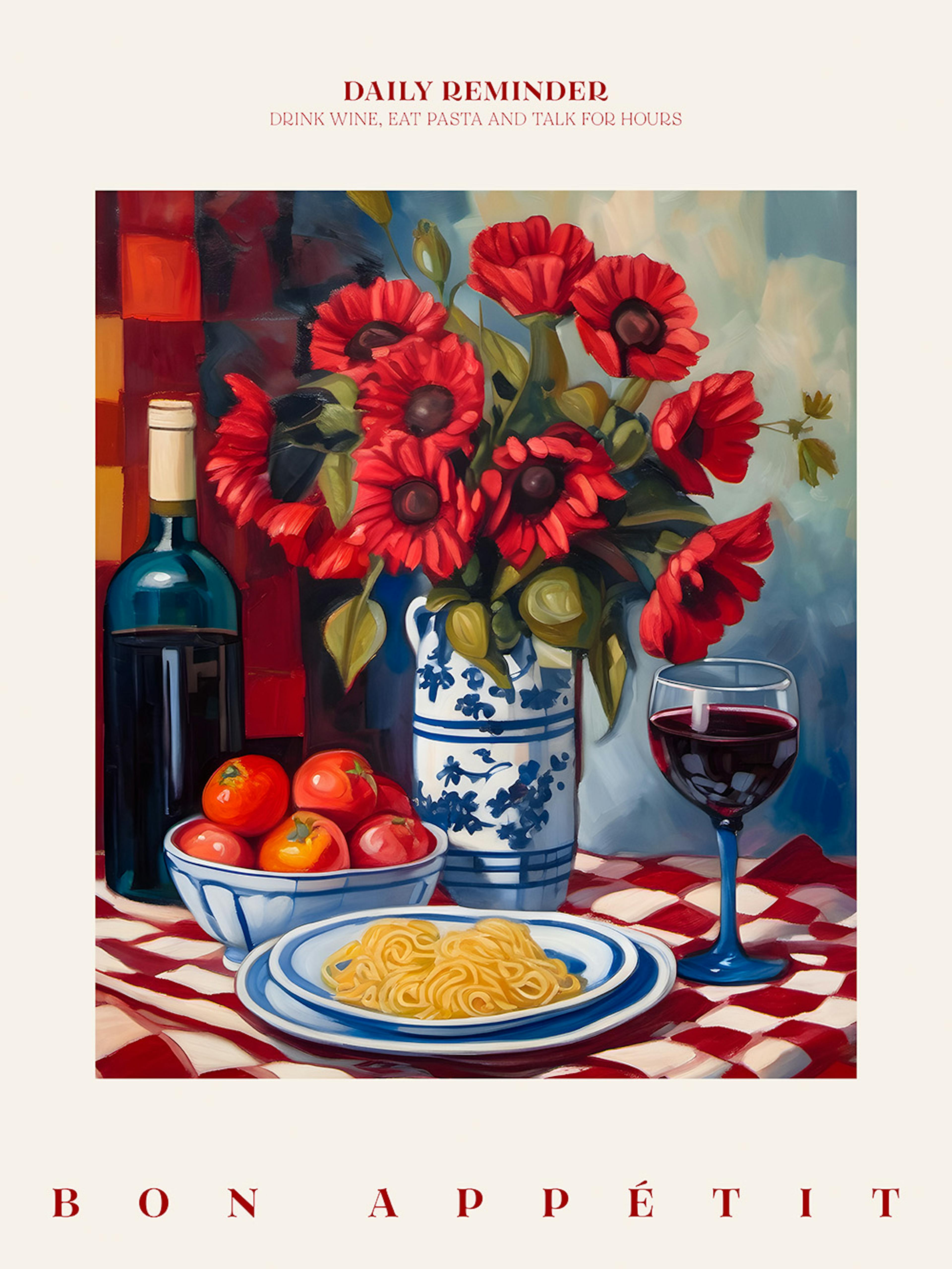 A Pleasant Dinner Print