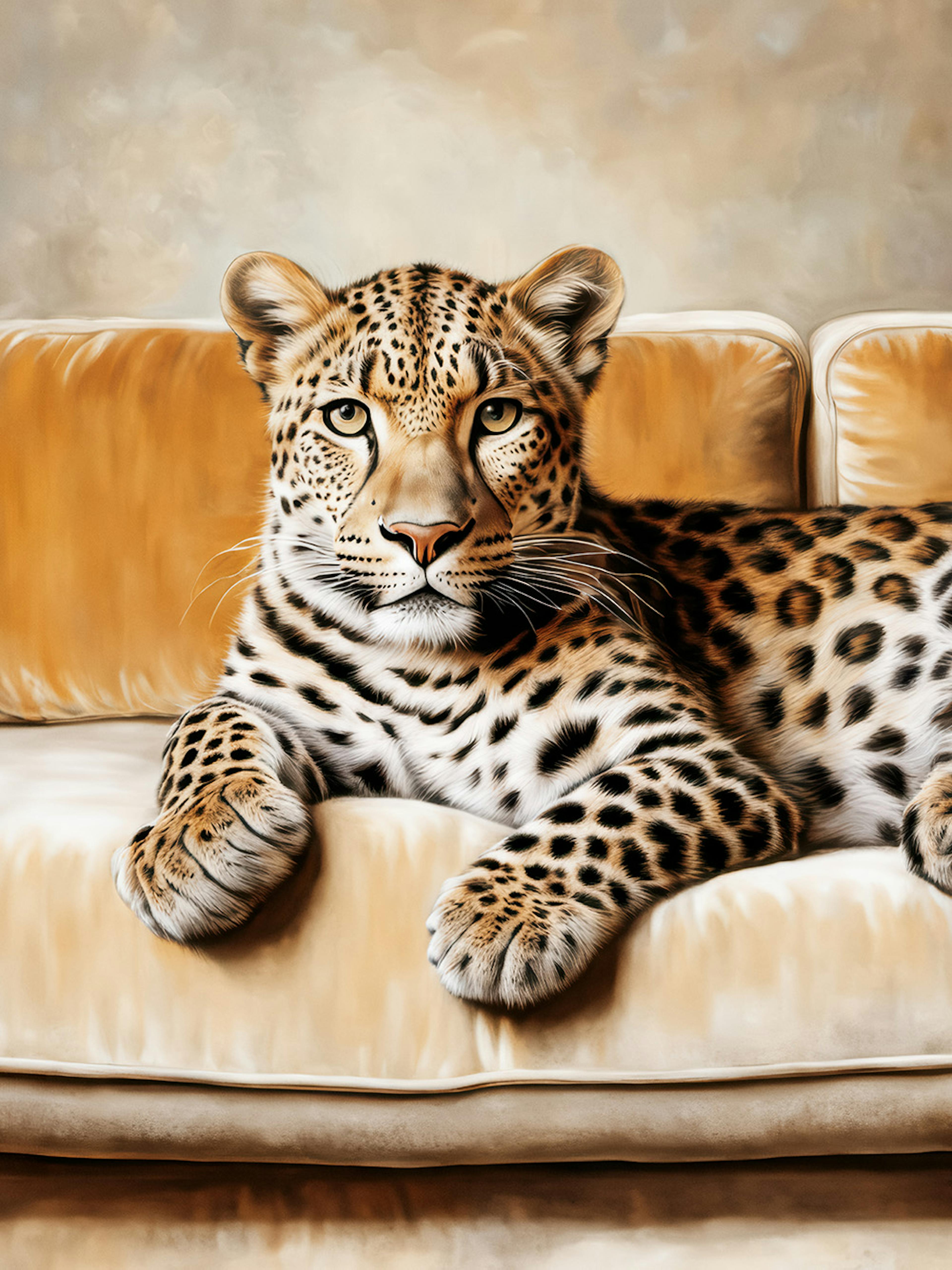 Luxurious Leopard Affiche