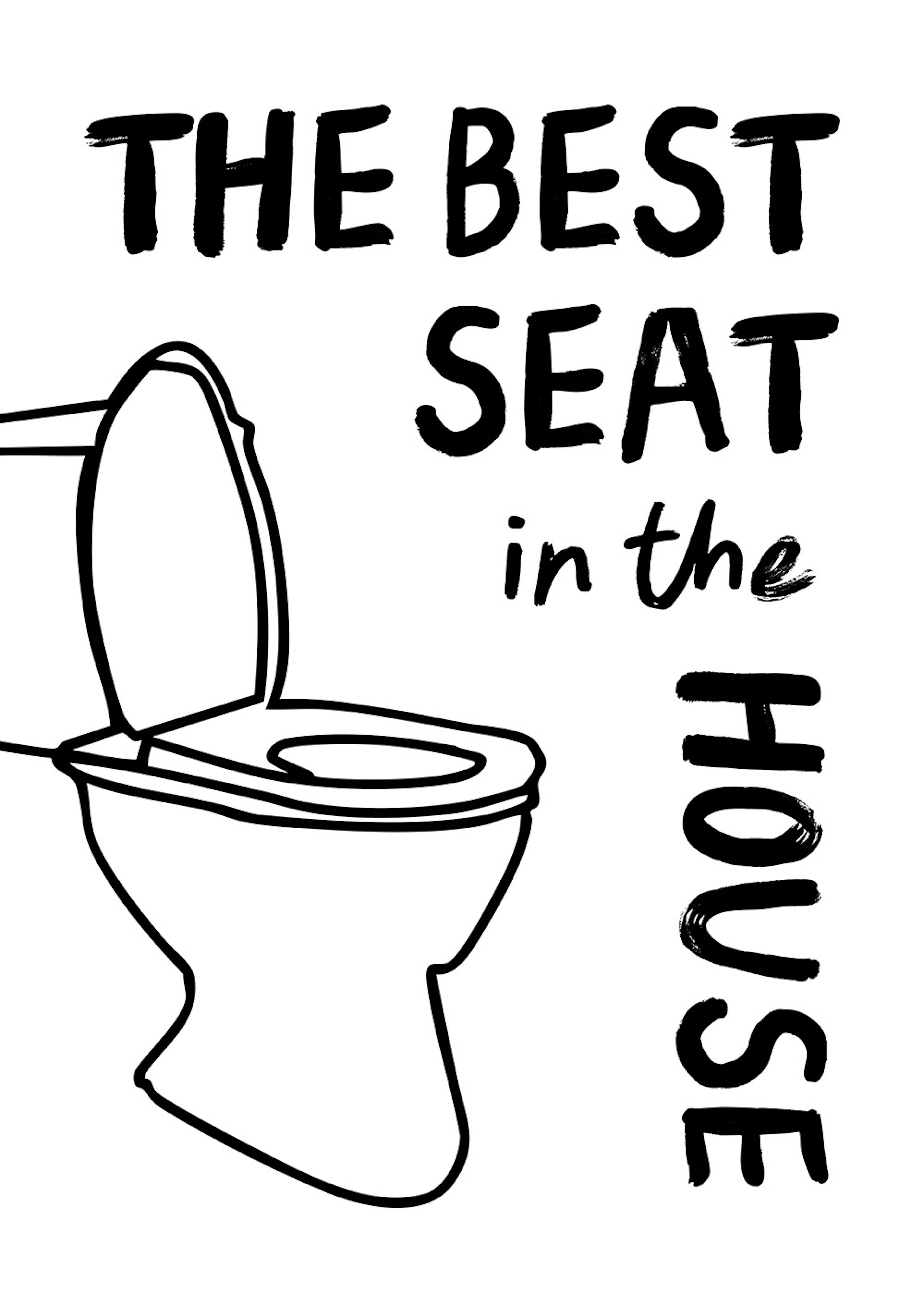 The Best Seat in the House Print