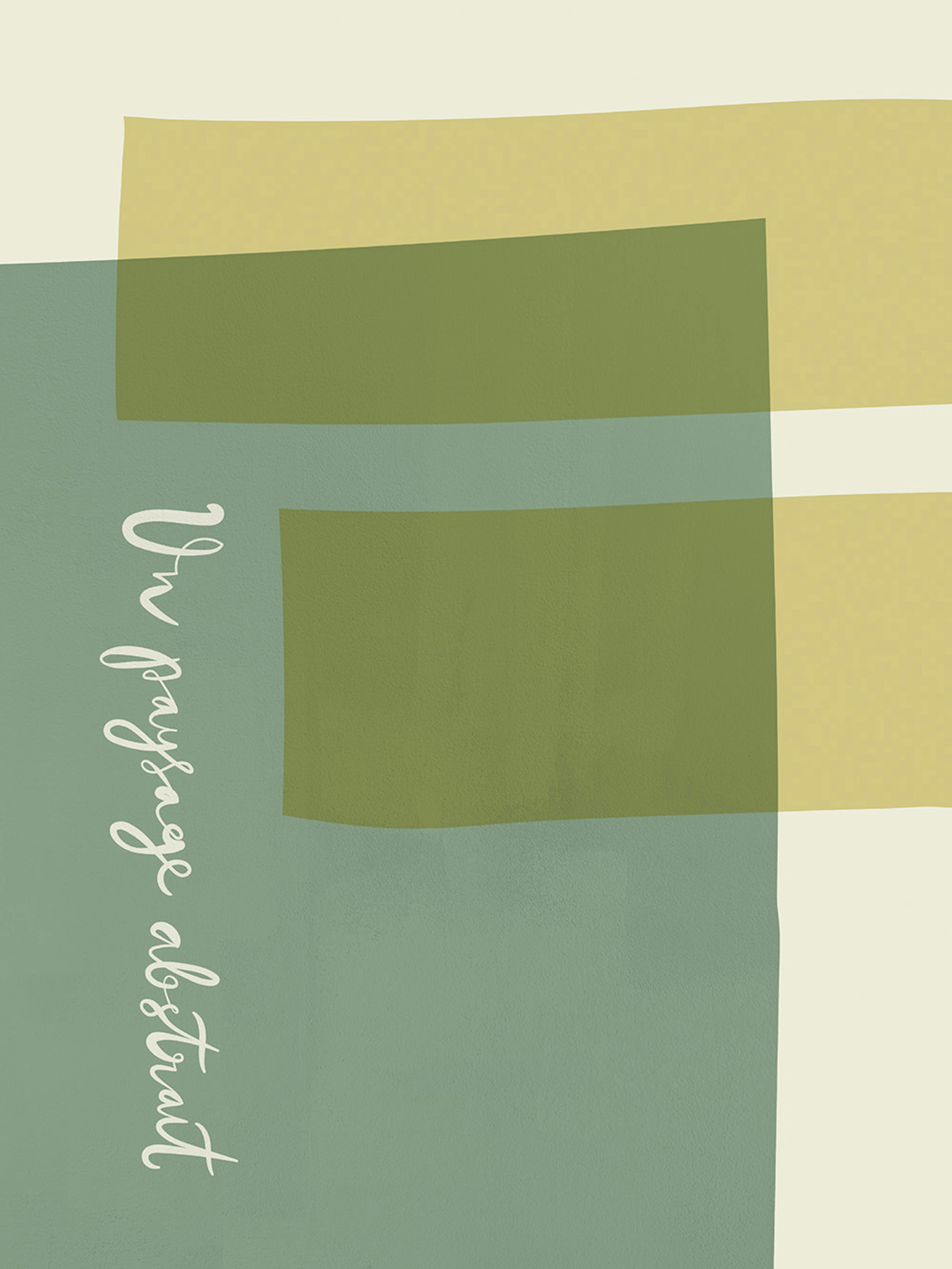 Un Paysage Abstrait Poster