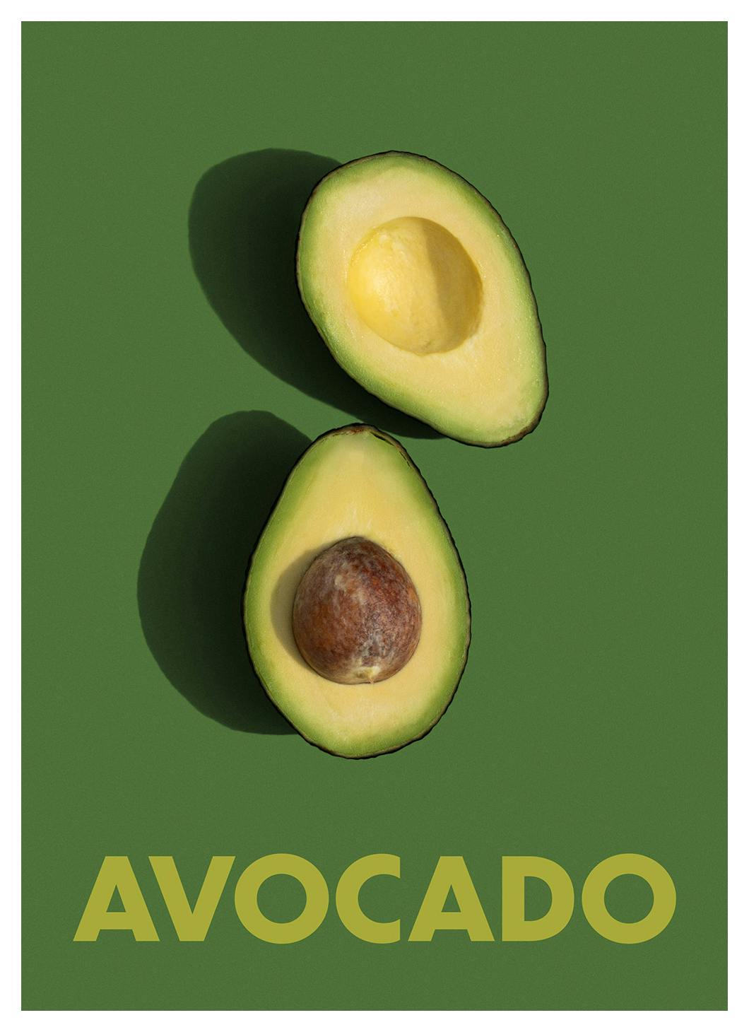 Avocado Plakat (30x40 cm)- Jedzenie