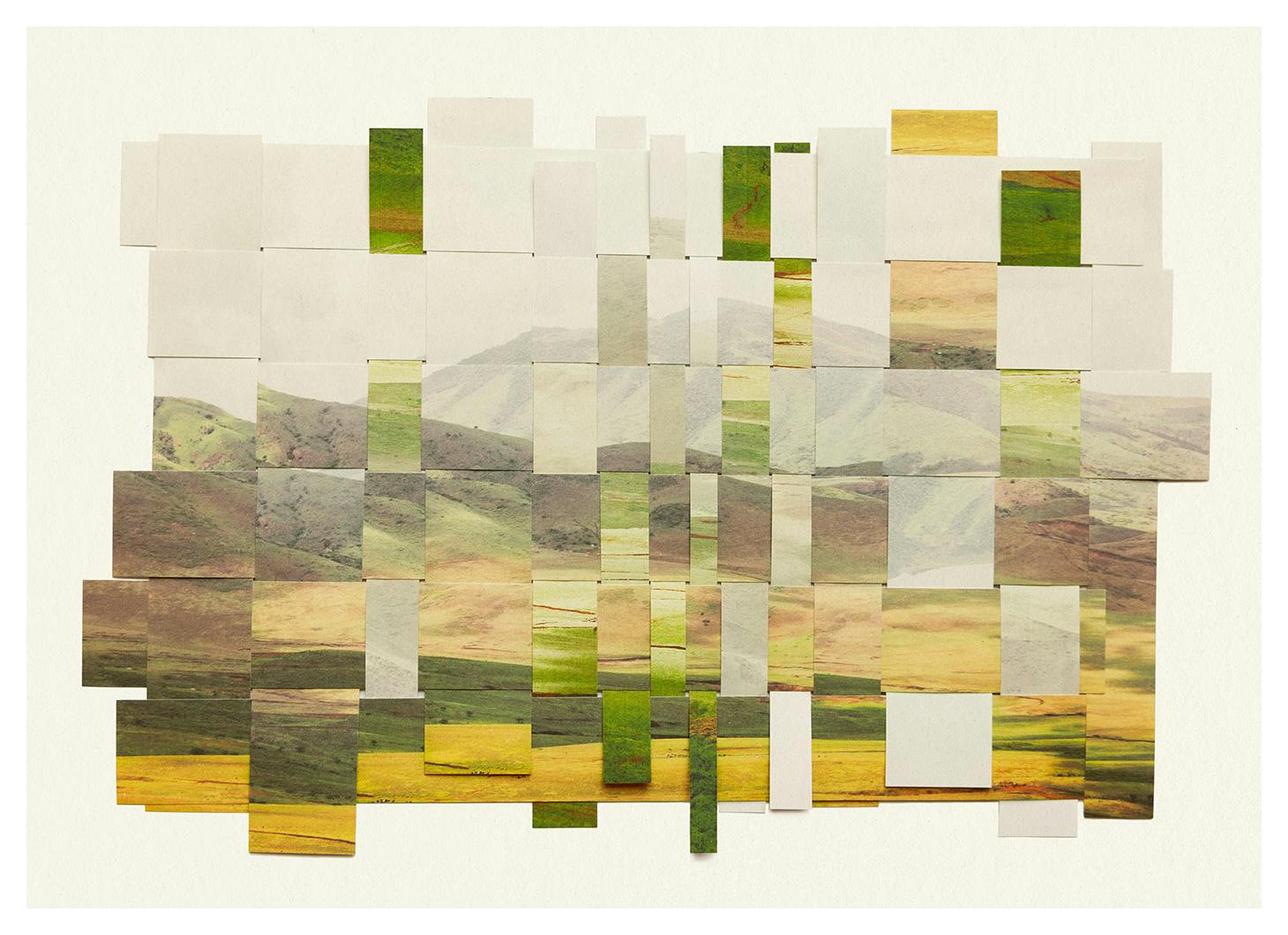 Woven Landscape Print (50x70 cm)