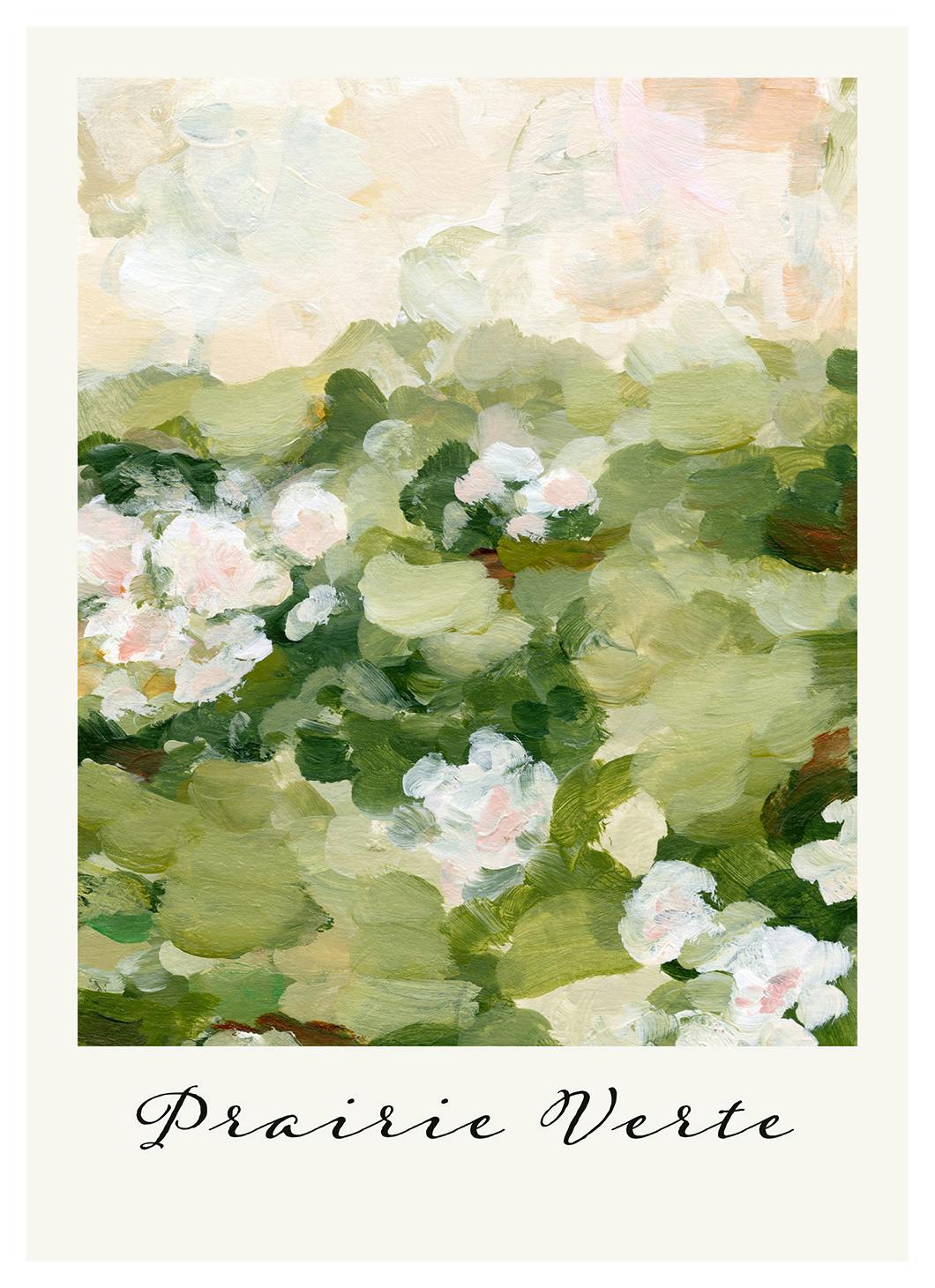 Prairie Verte Plakat (40x50 cm)- Obrazy