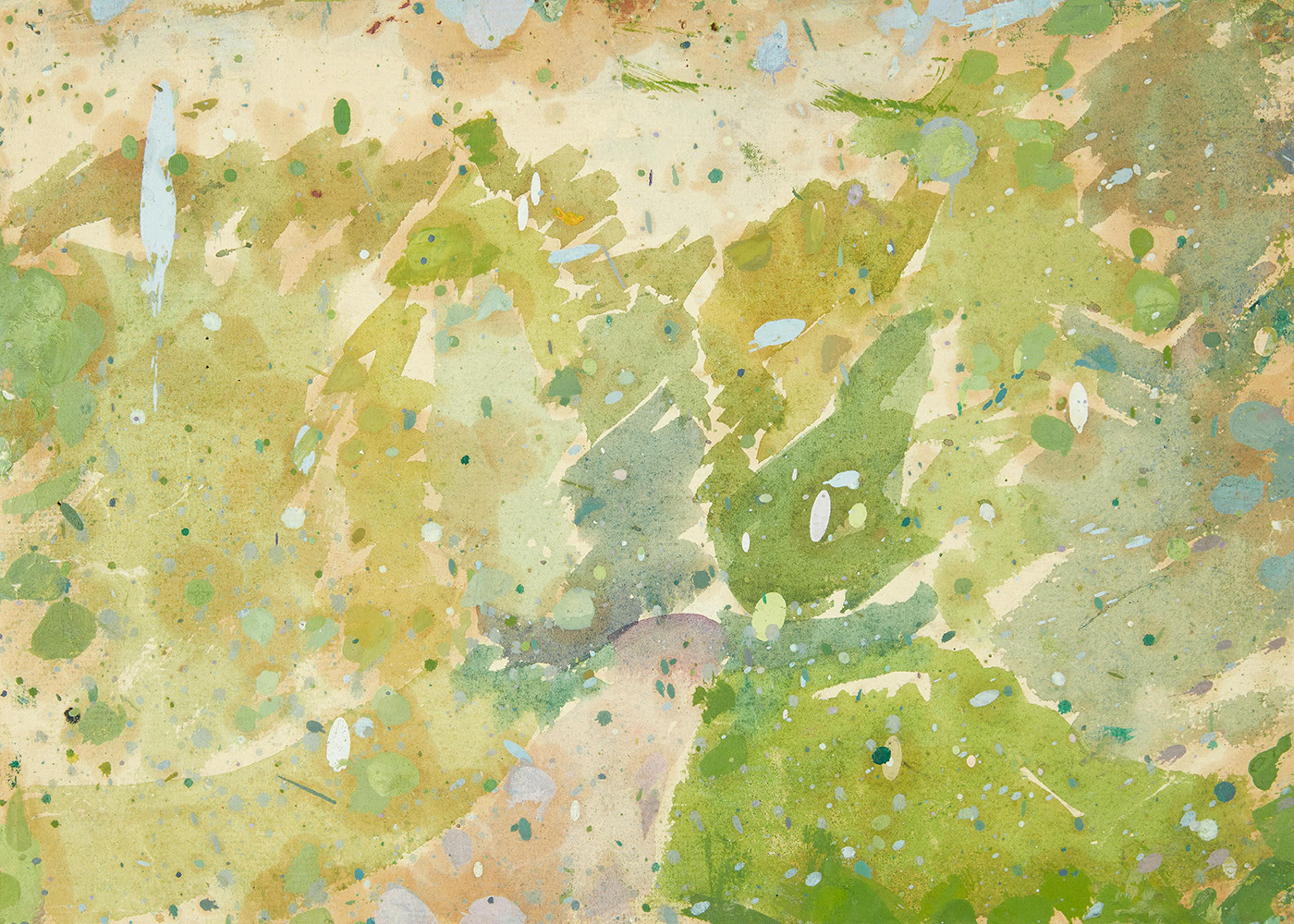 Edvard Weie - Color Study for Road through the Forest Print 0