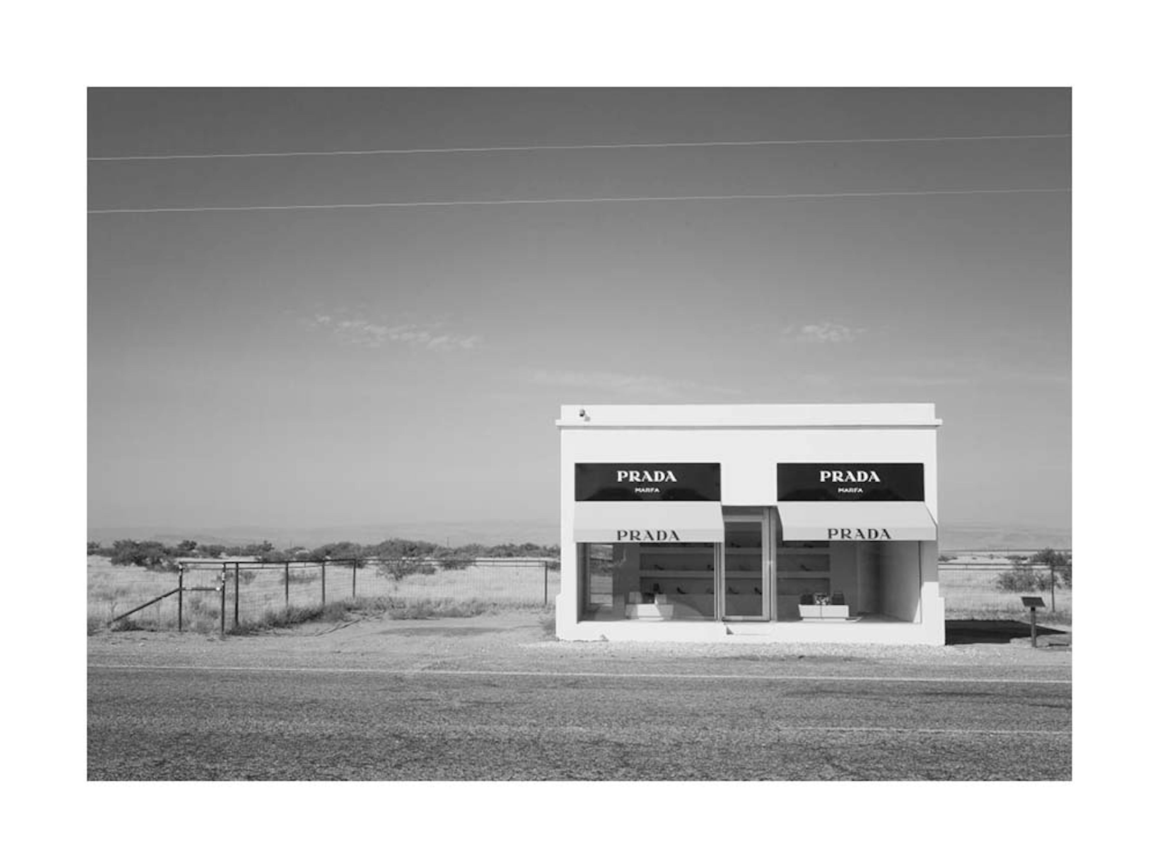 Prada Marfa B&W Print