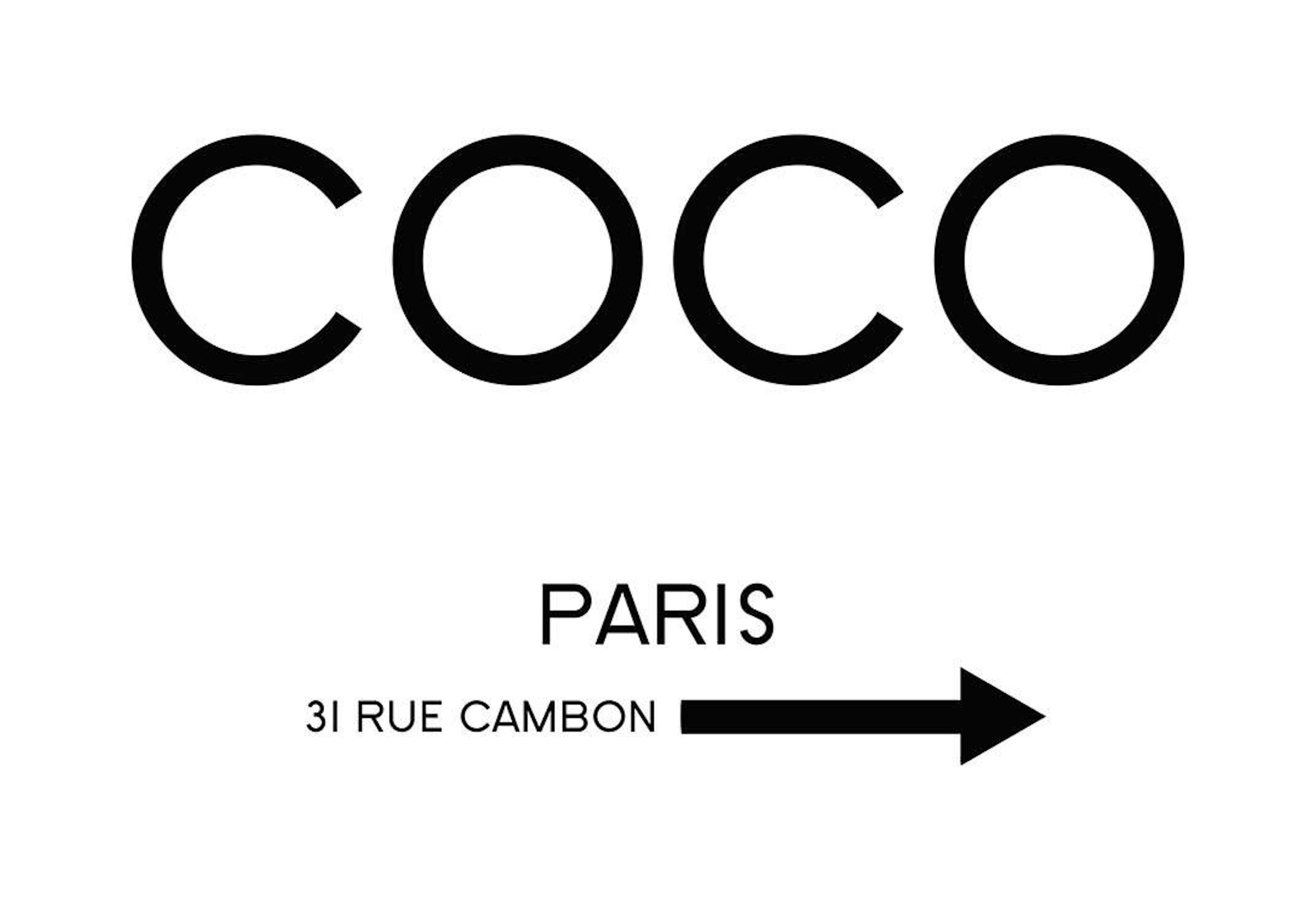 Rue Cambon, Plakat 0