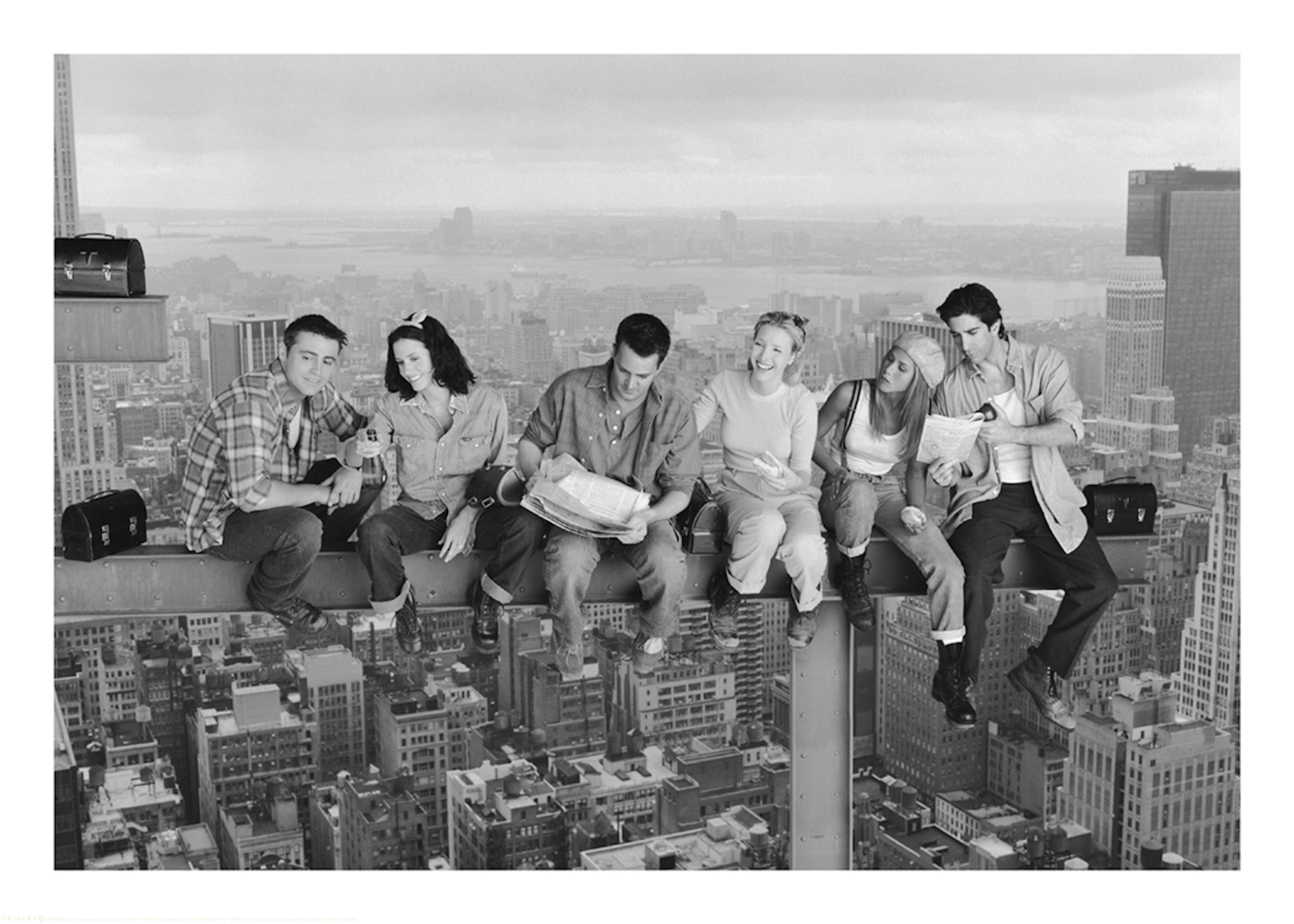 Friends™ - Lunch Atop a Skyscraper Poster 0