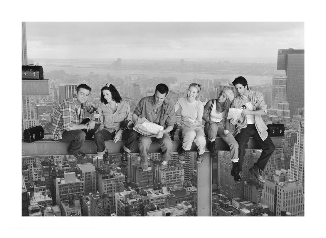Friends - Lunch Atop a Skyscraper Affiche (50x70 cm) - Films & Séries TV