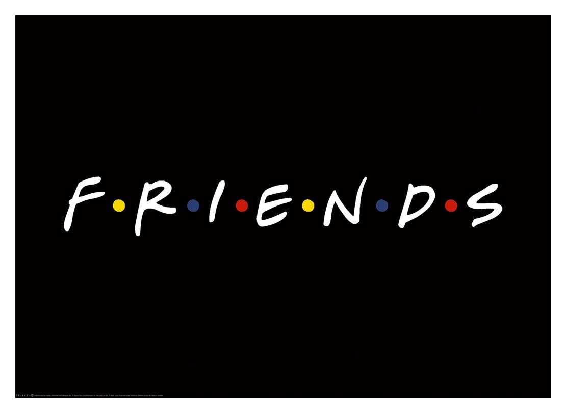 Friendsâ¢ - The Logo Poster (50x70 cm) - Films & TV-series