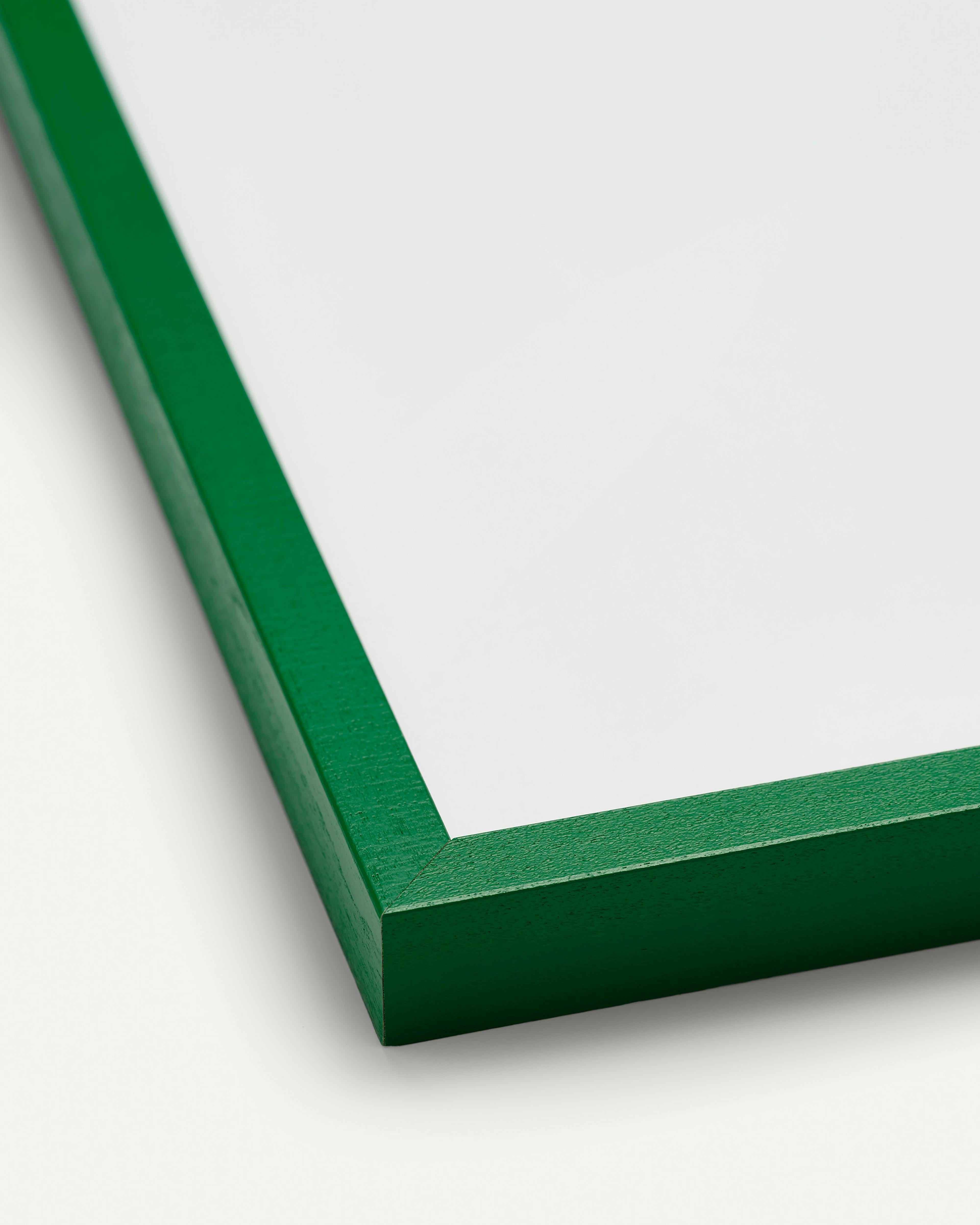 Green picture frame, 12" x 16" in