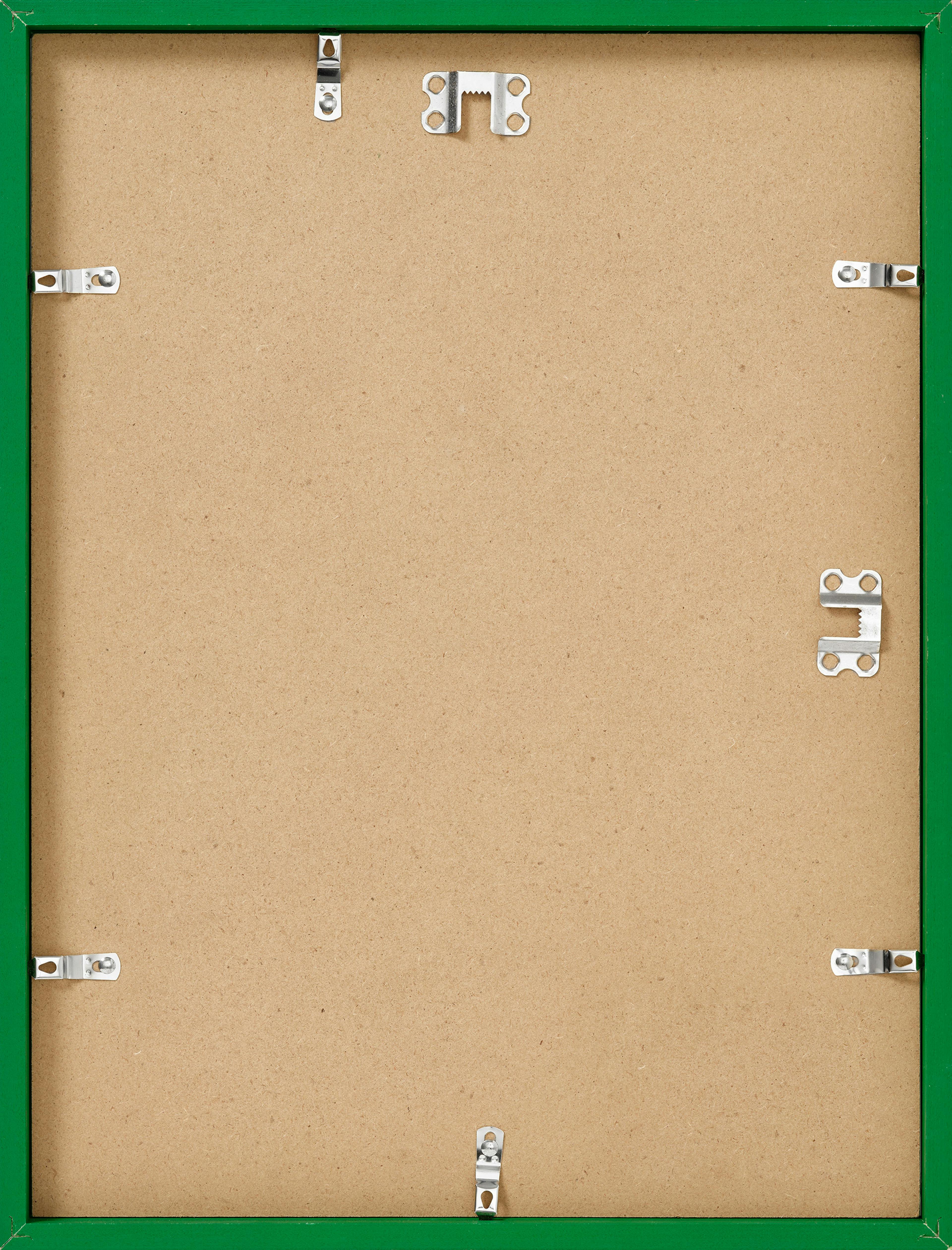 Green picture frame, 12" x 16" in