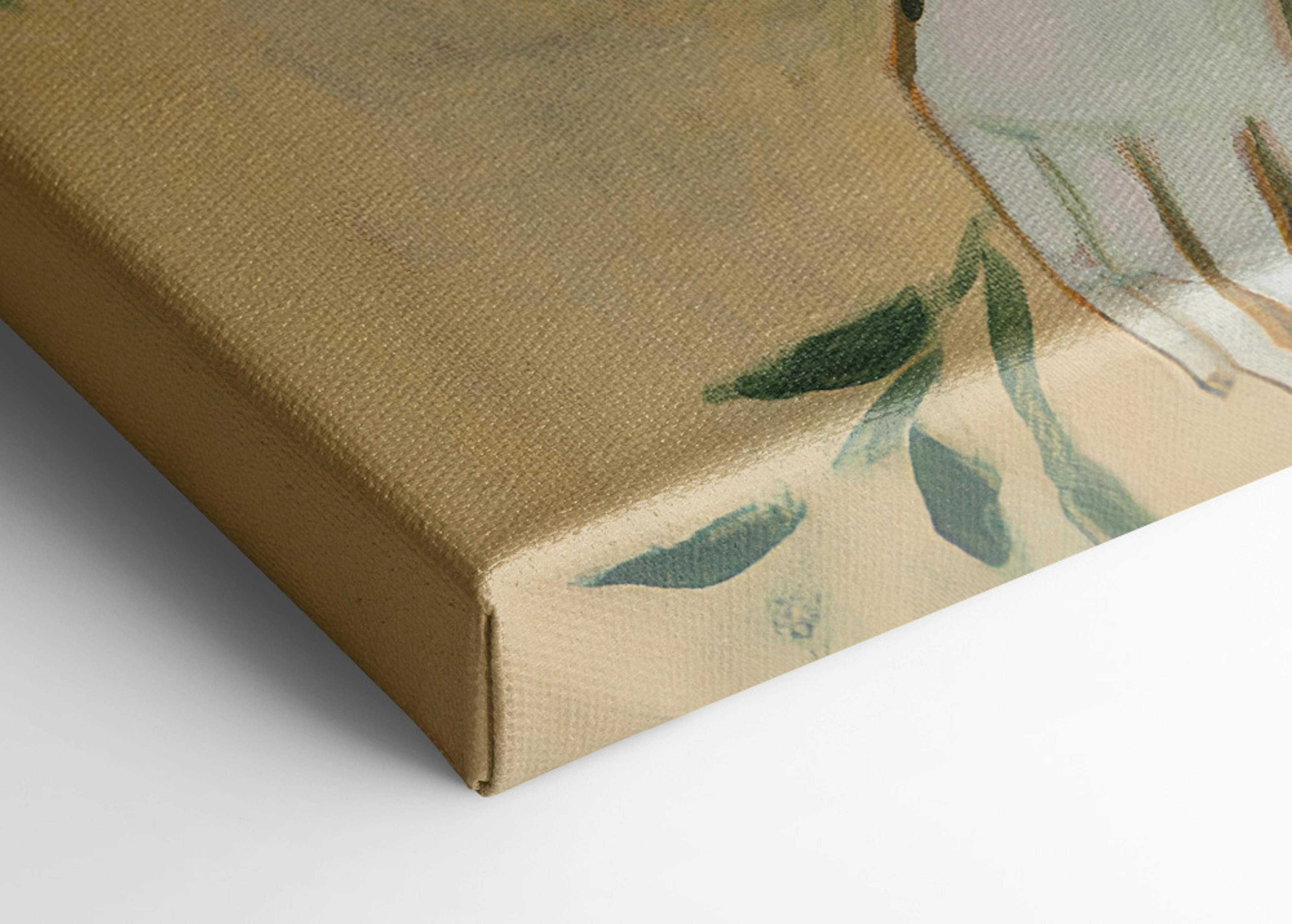 Rustic Garden Portrait Toile